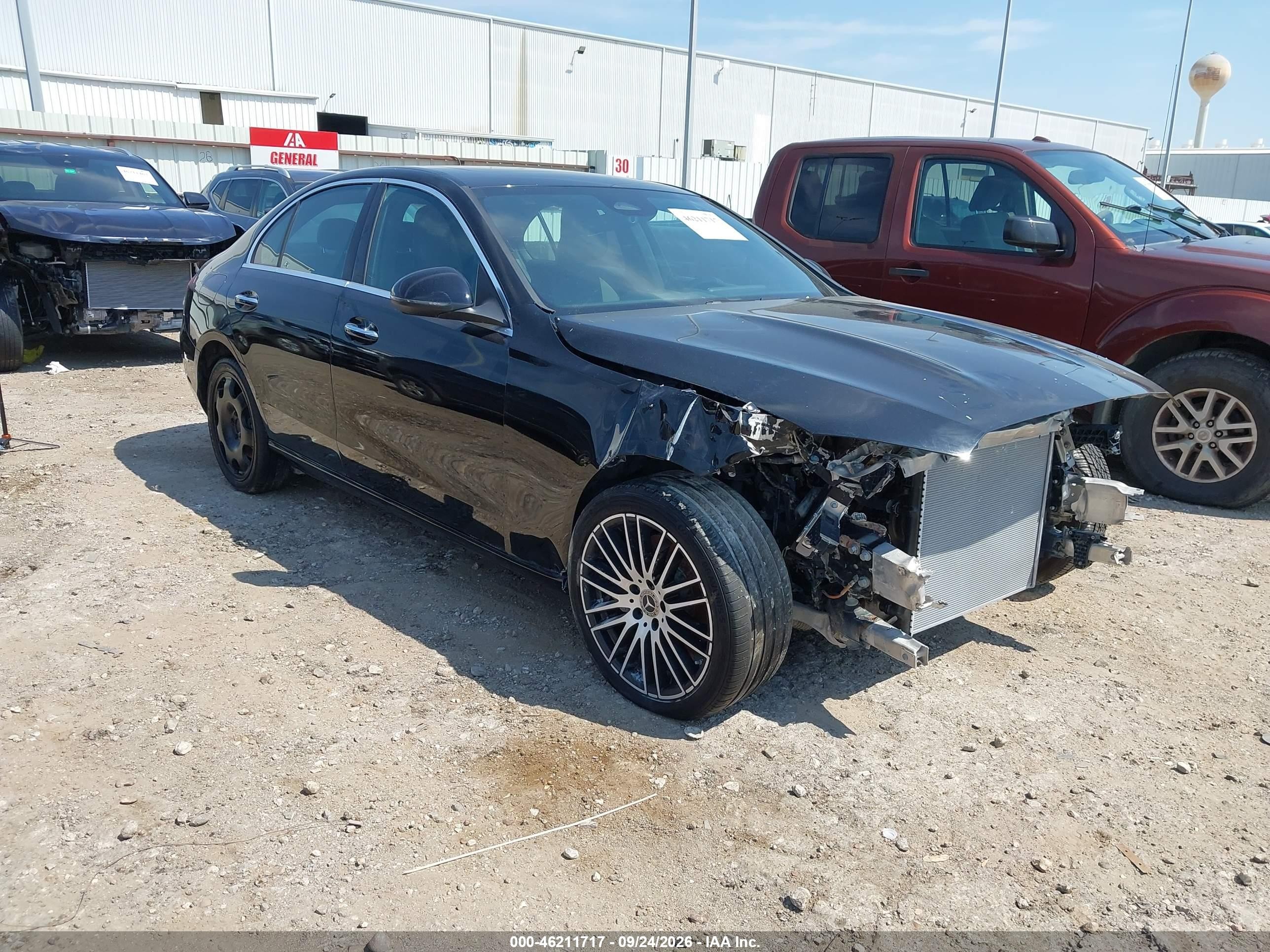 2024 Mercedes-Benz C-Class VIN W1KAF4GB4RR175142 — IAAI salvage auction photo