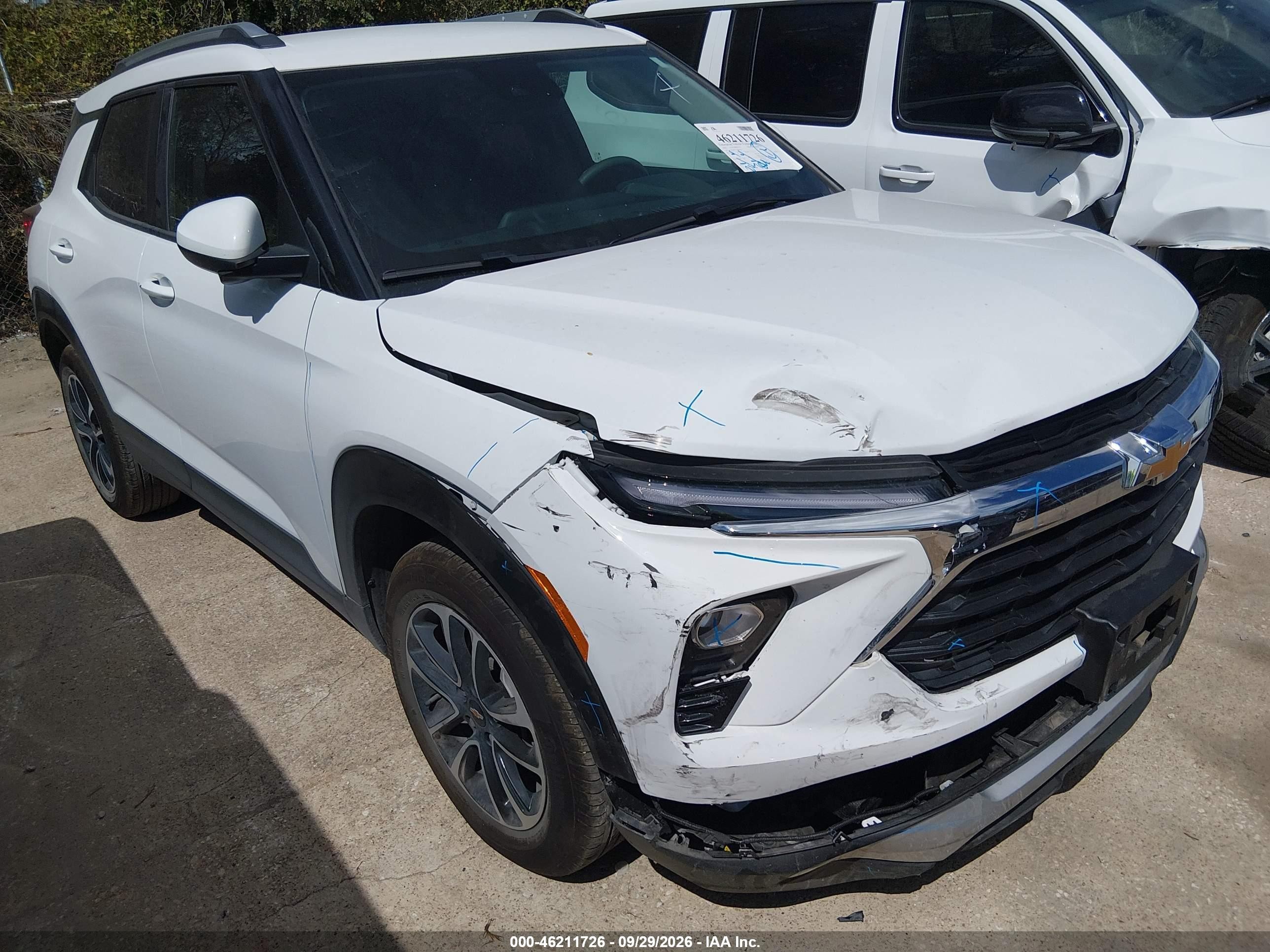 2026 Chevrolet Trailblazer VIN KL79MPSL5TB094023 — IAAI salvage auction photo