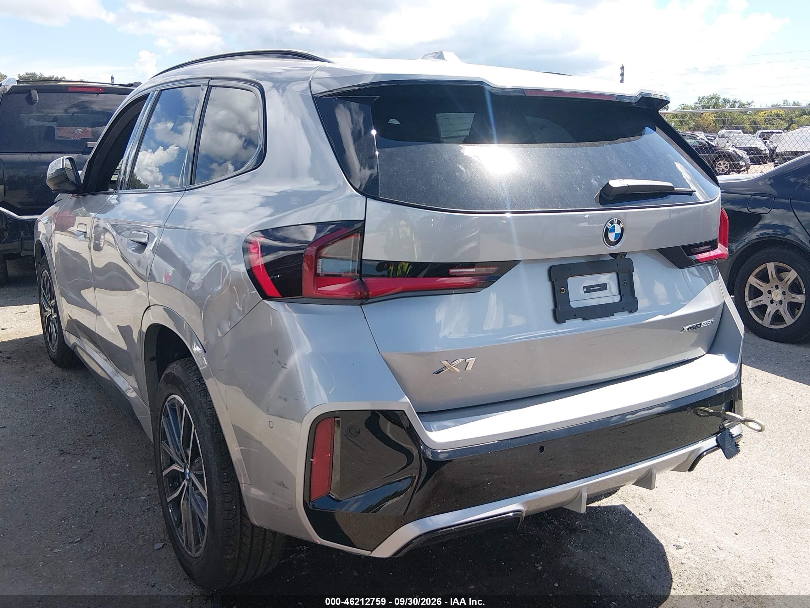 2026 BMW X1 VIN WBX73EF07T5738575 IAAI salvage auction — Unknown, Clear (Texas), sold $24,300 on 2026-10-07 (photo 3)