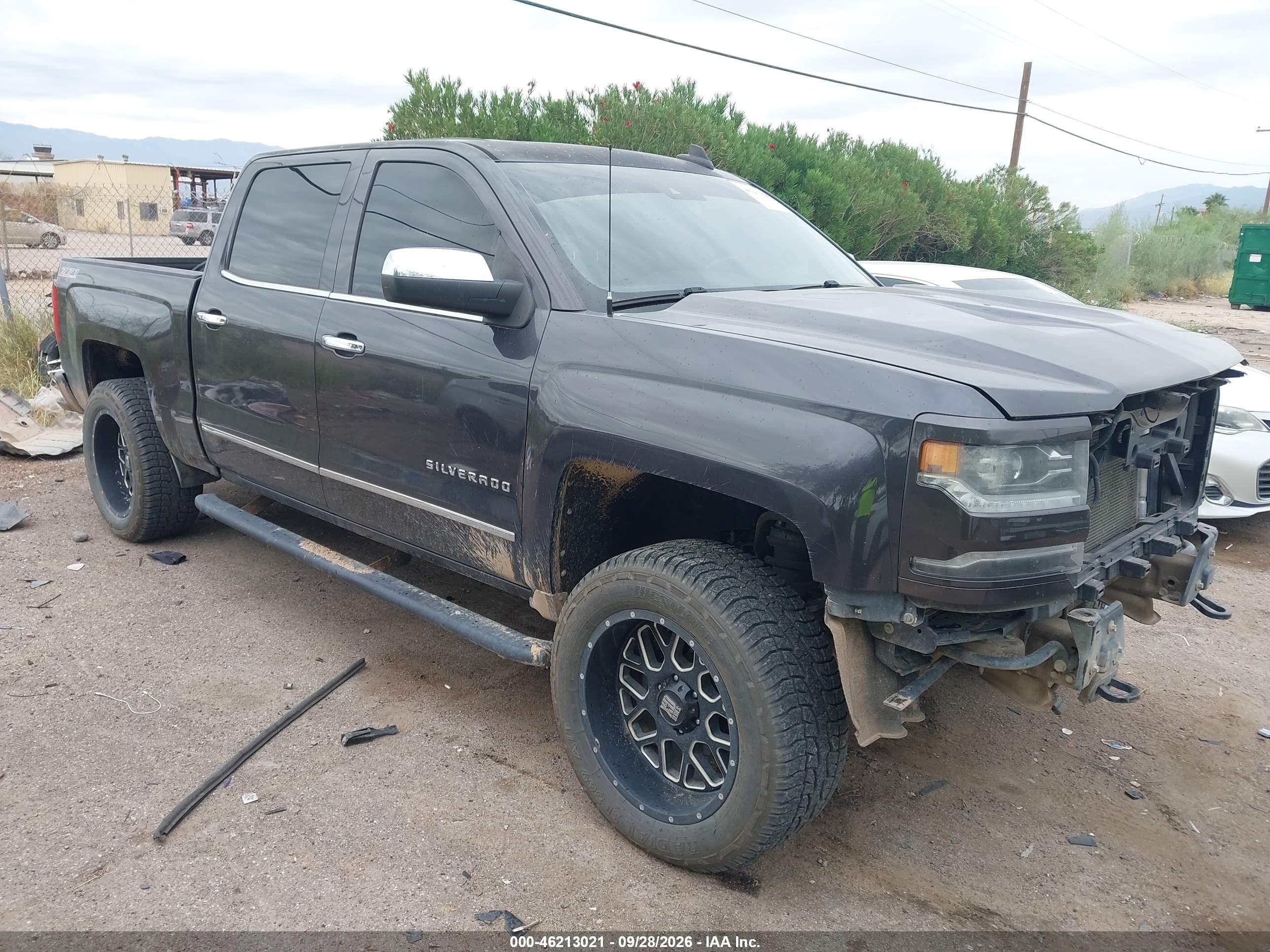 2016 Chevrolet Silverado 1500 VIN 3GCUKSEC3GG320378 — IAAI salvage auction photo