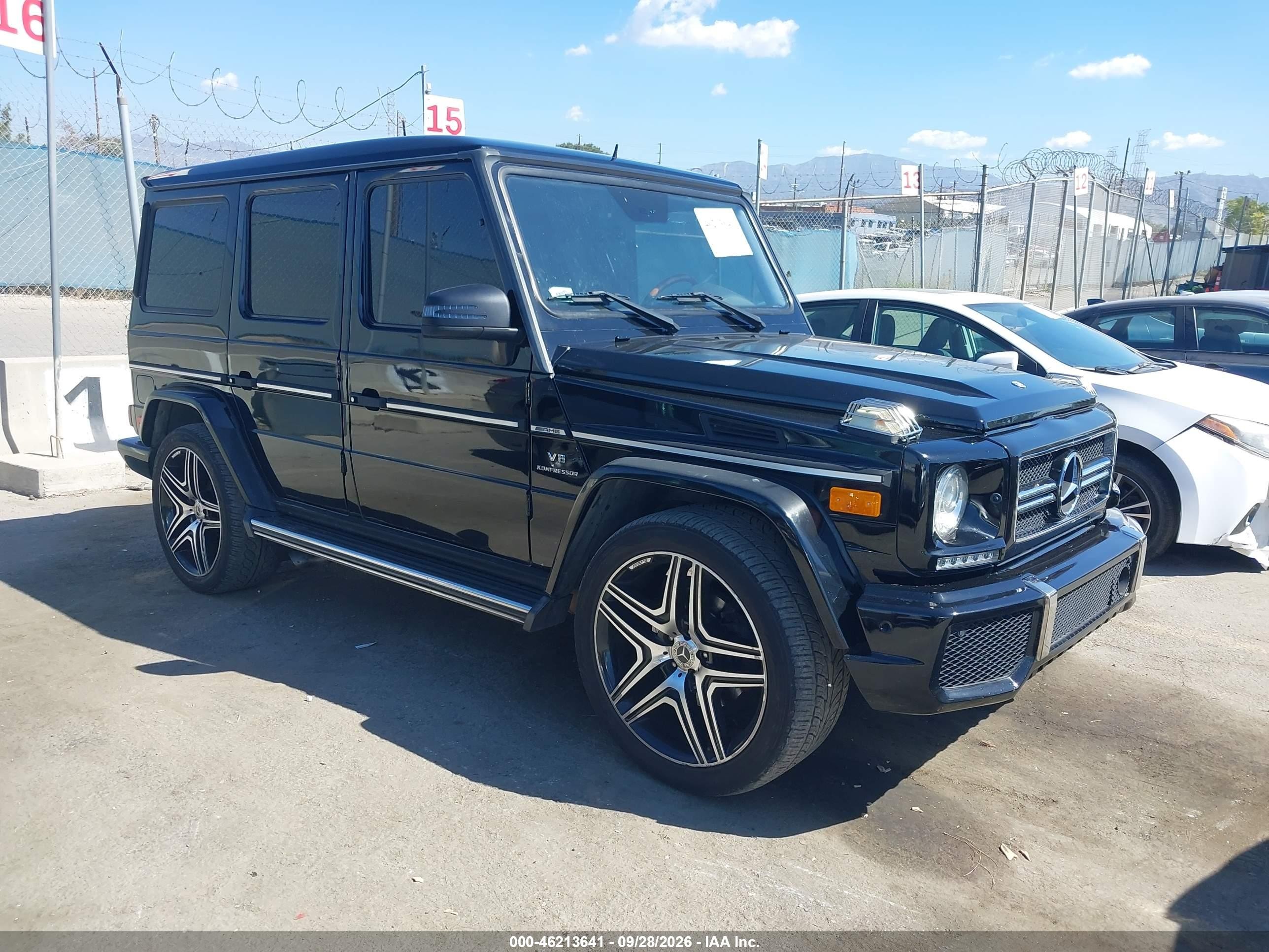 2008 Mercedes-Benz G-Class VIN WDCYR71E88X174634 — IAAI salvage auction photo