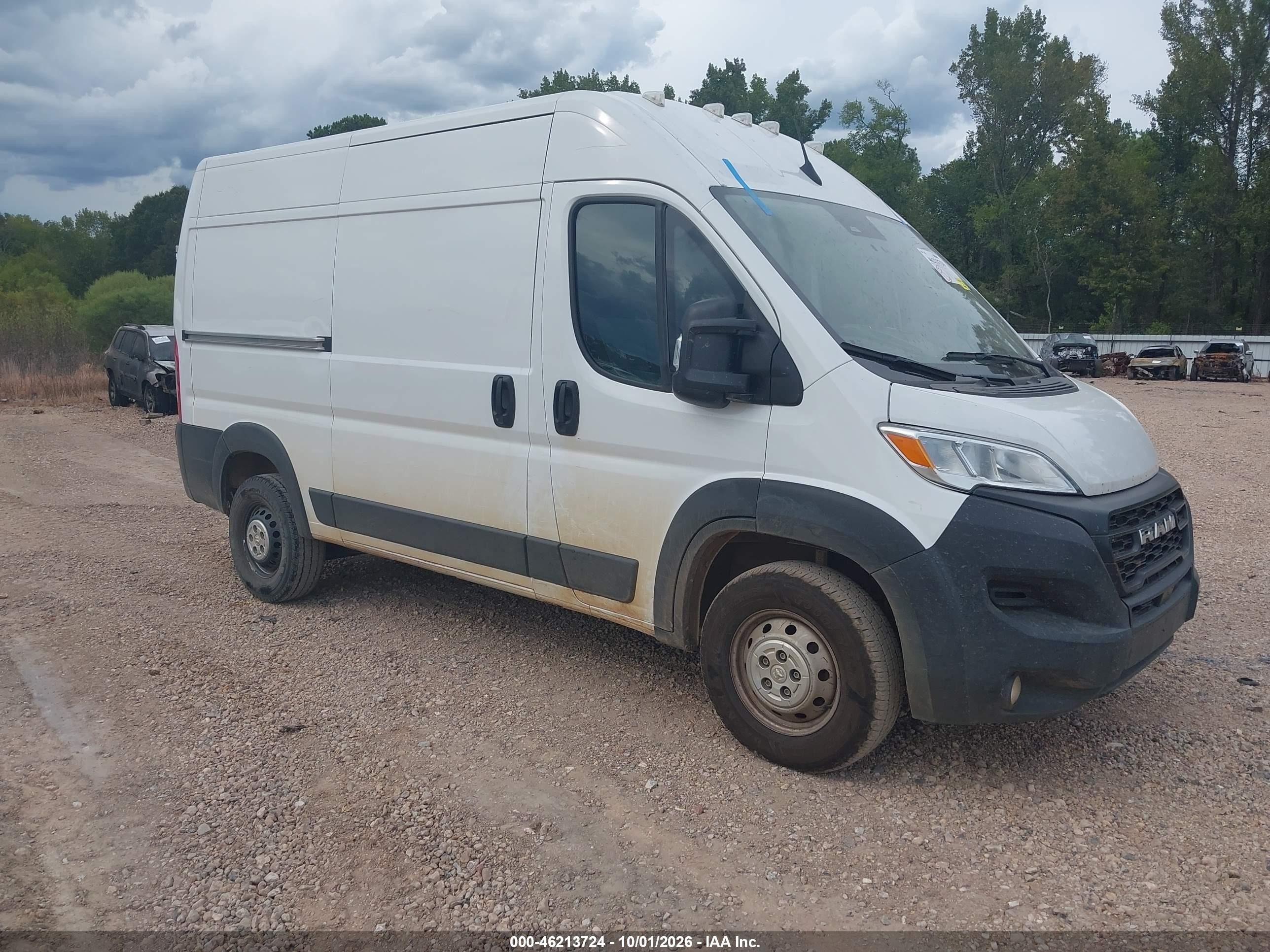 2025 Ram ProMaster 2500 VIN 3C6LRVCG1SE511999 — IAAI salvage auction photo