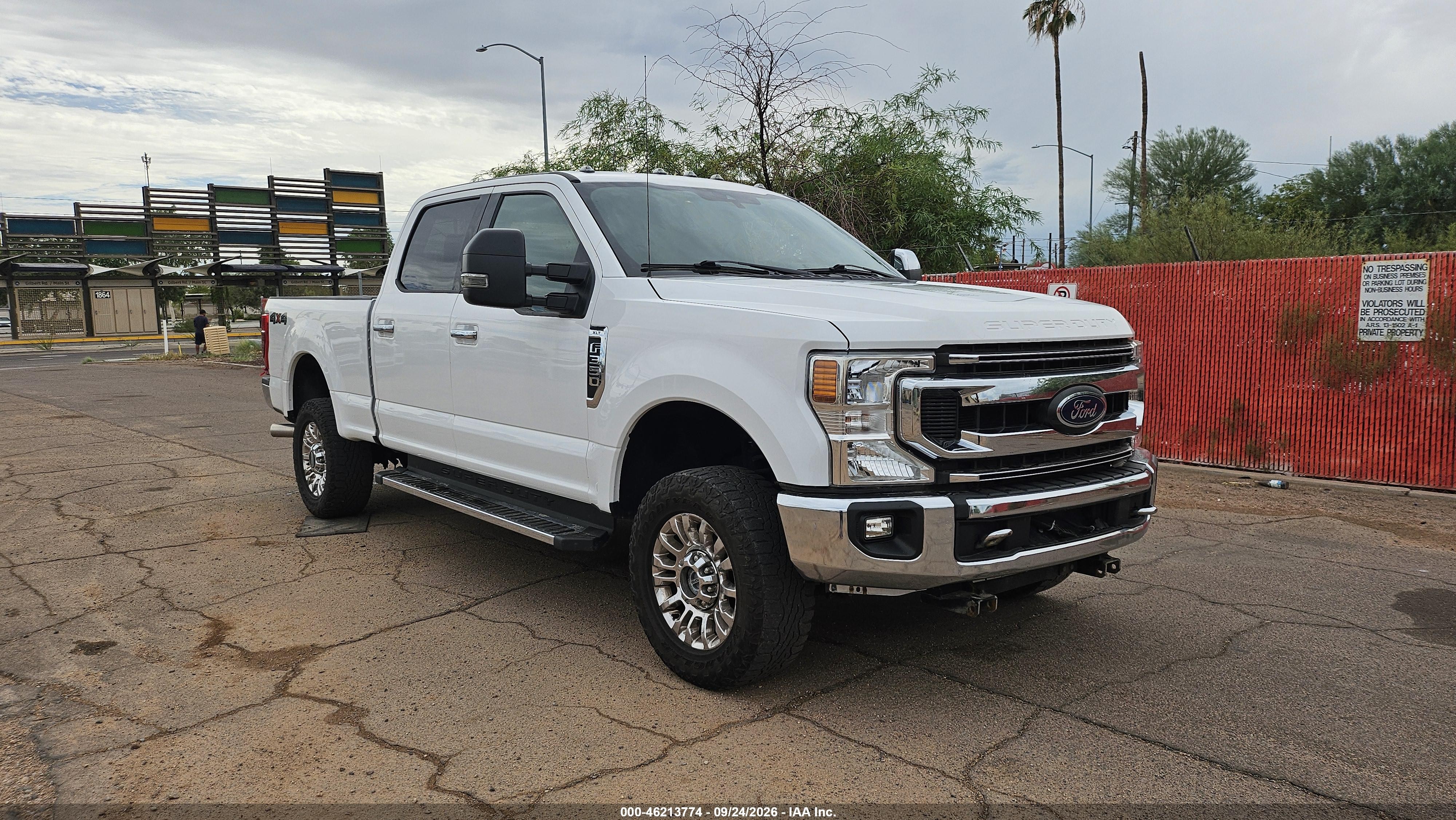 2021 Ford F-350 VIN 1FT8W3B69MEC35901 — IAAI salvage auction photo
