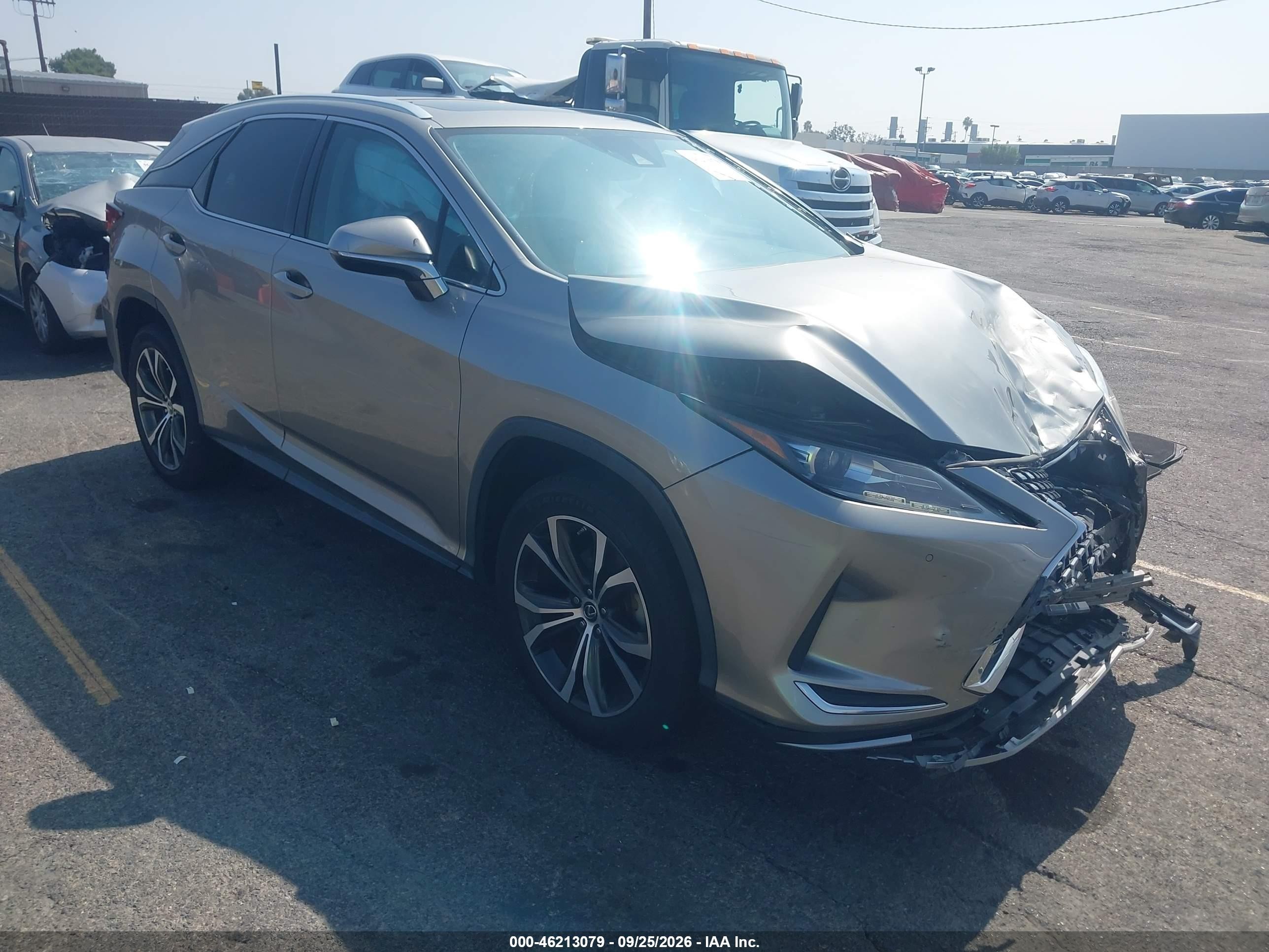 2020 Lexus RX 350 VIN 2T2HZMAA9LC181886 — IAAI salvage auction photo
