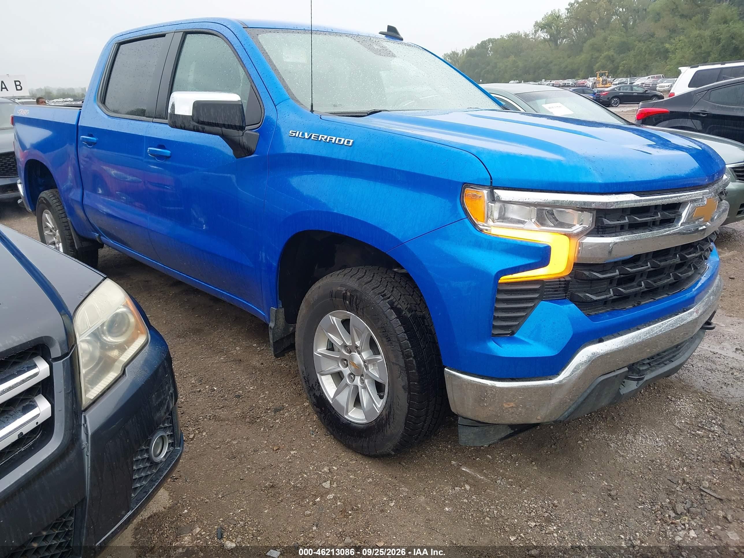 2025 Chevrolet Silverado 1500 VIN 1GCUKDED1SZ170512 — IAAI salvage auction photo