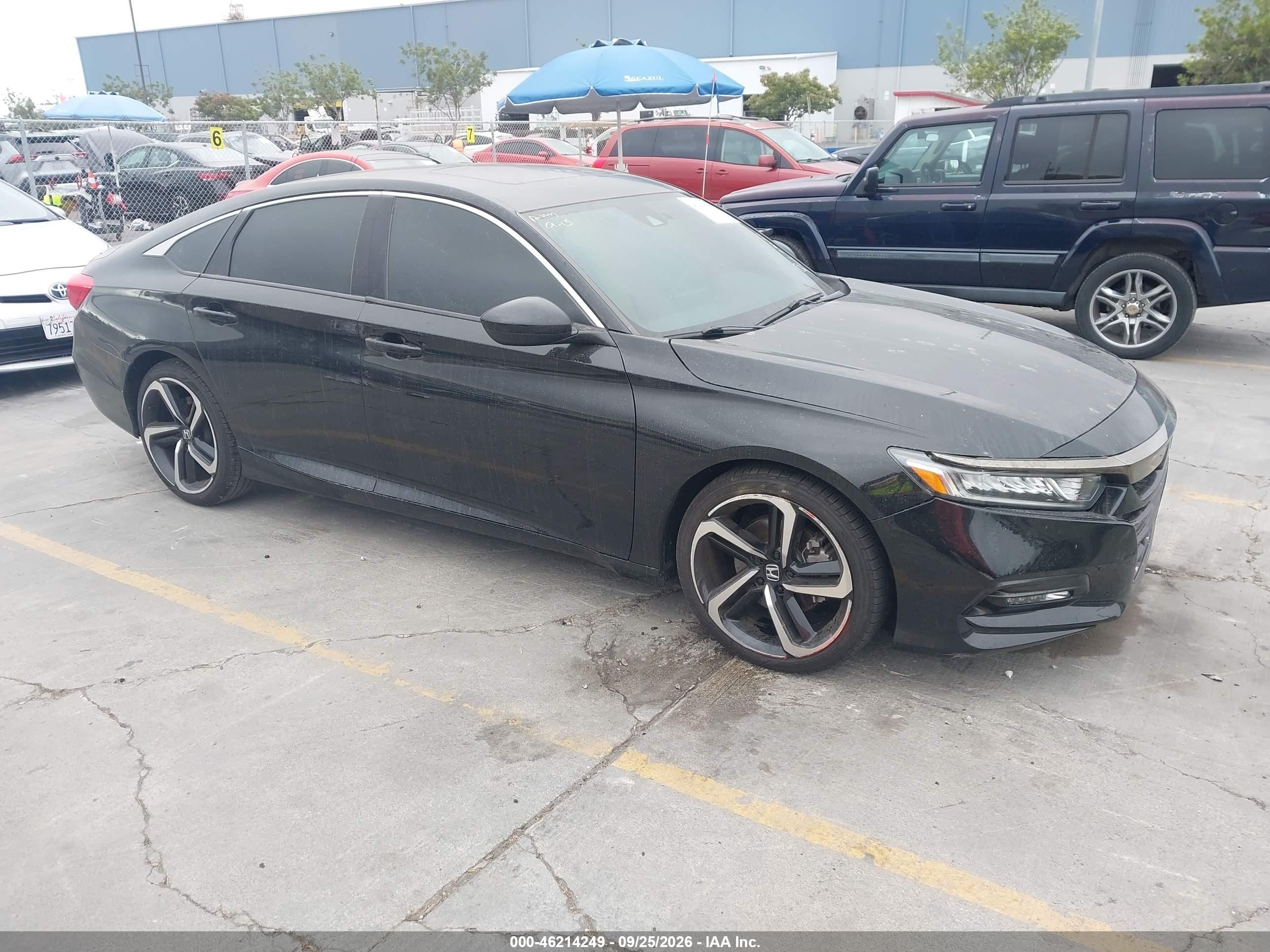 2020 Honda Accord VIN 1HGCV2F31LA027915 — IAAI salvage auction photo