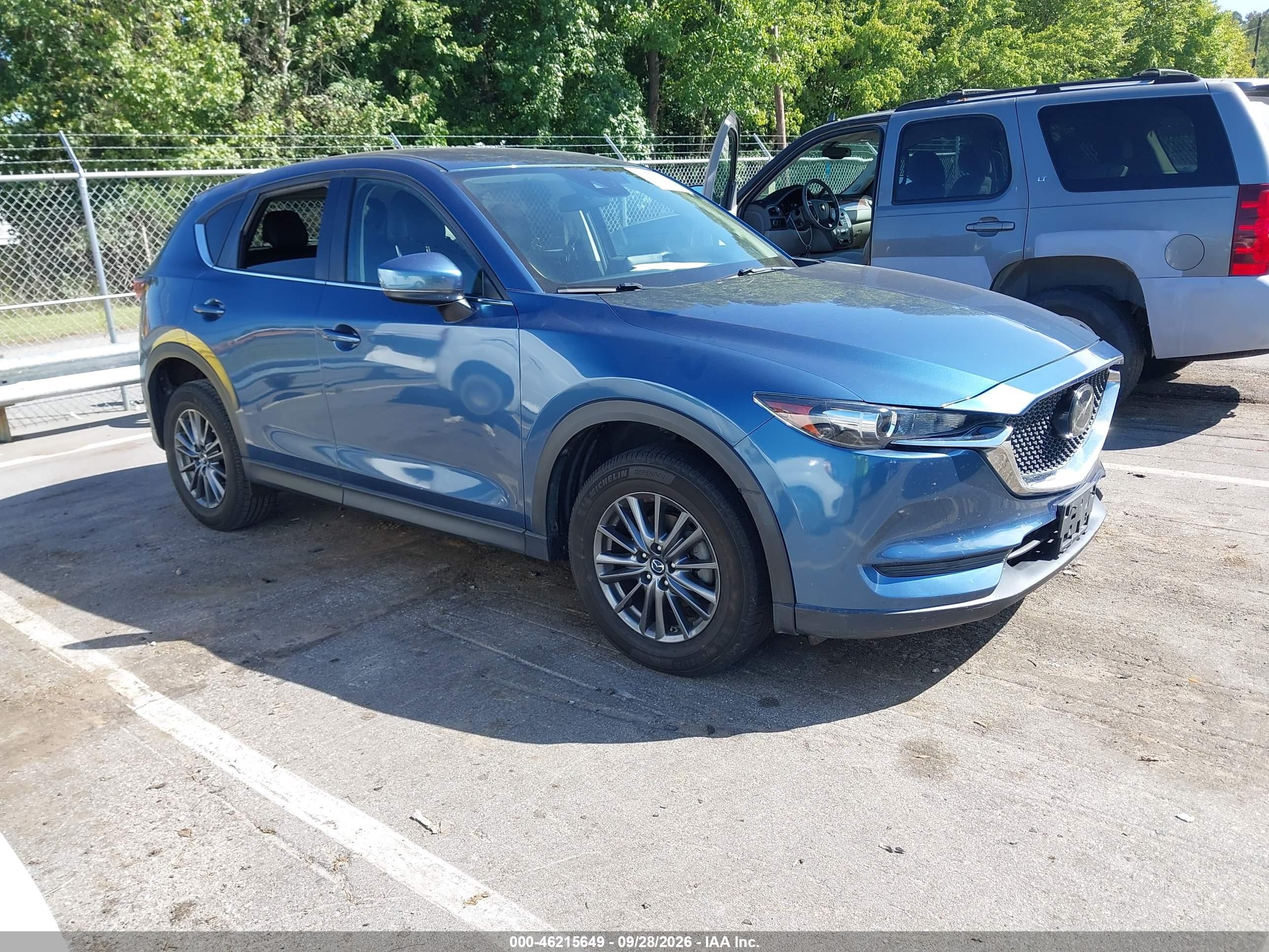 2019 Mazda Cx-5 VIN JM3KFACM5K1564467 IAAI salvage auction — Unknown, Salvage (North Carolina), sold $3,850 on 2026-10-06 (photo 1)