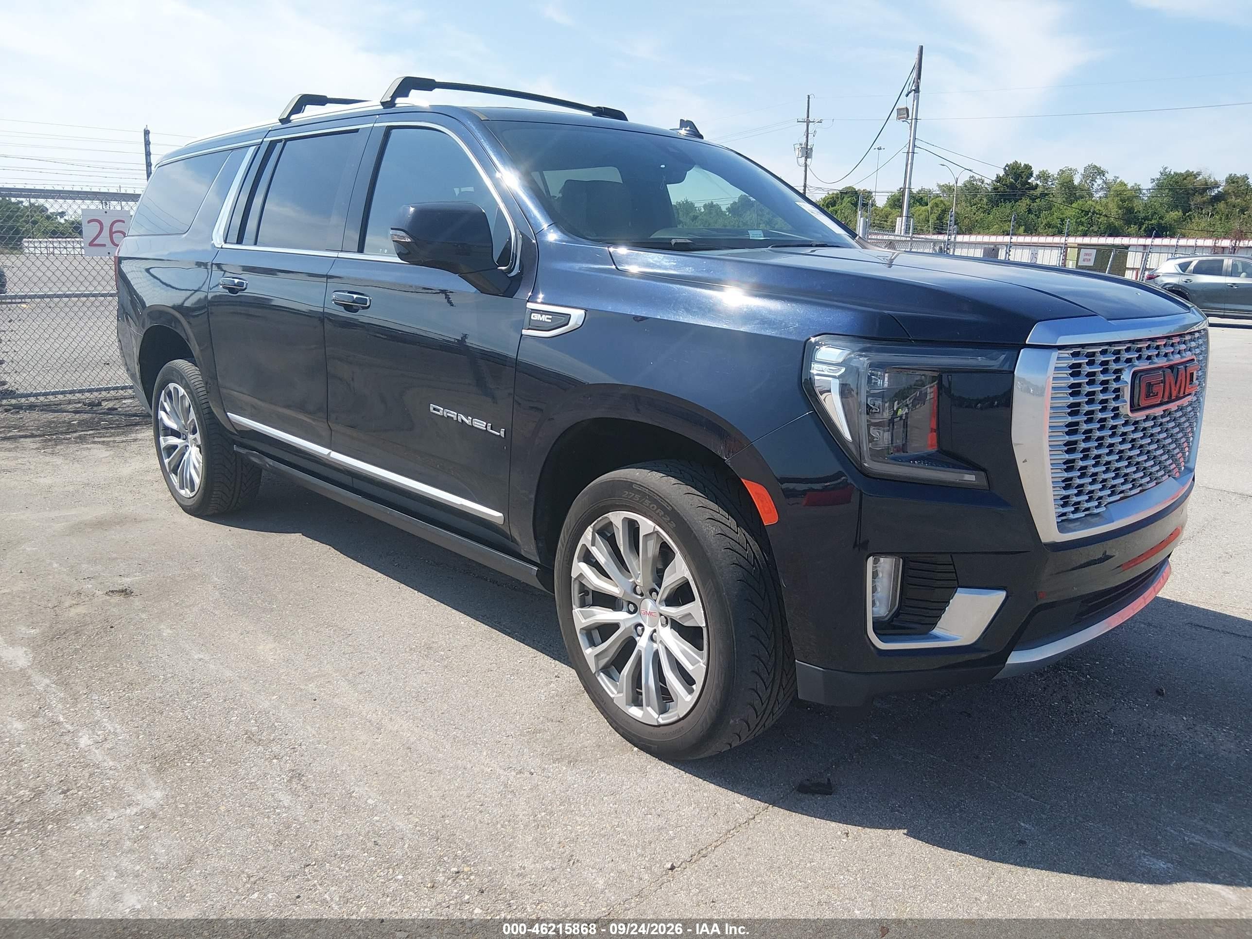 2021 GMC Yukon XL VIN 1GKS2JKL7MR250163 — IAAI salvage auction photo