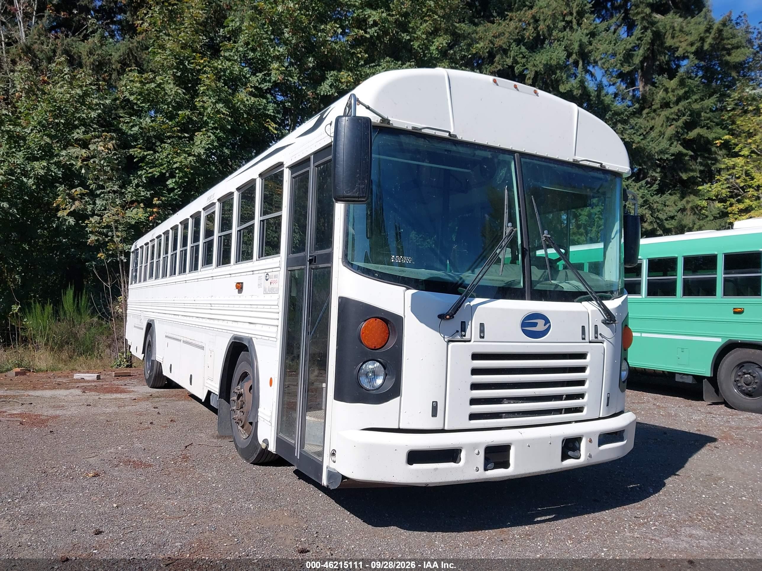 2016 Blue Bird School Bus / Transit Bus VIN 1BABLCPA8GF320250 — IAAI salvage auction photo