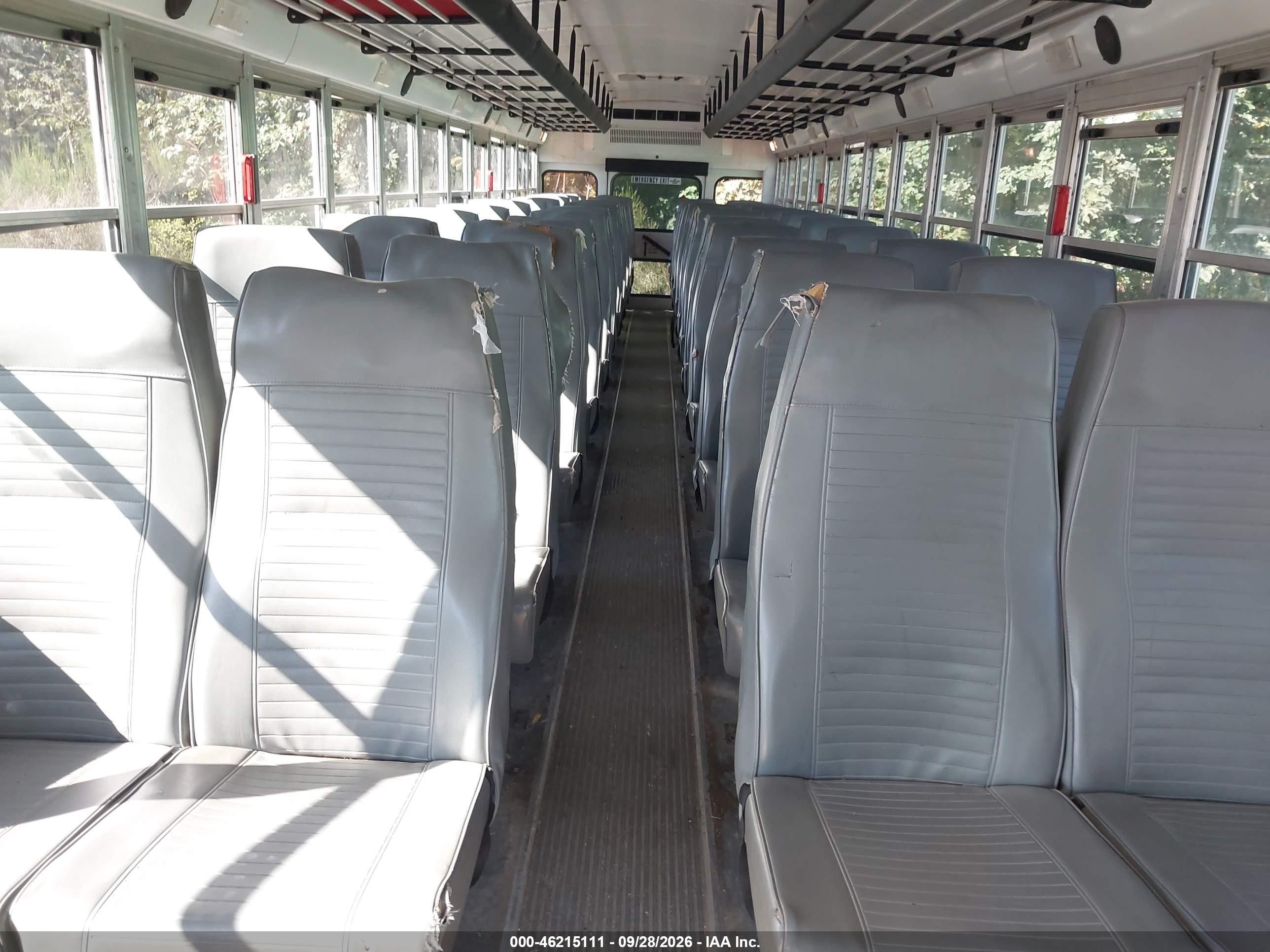 2016 Blue Bird School Bus / Transit Bus VIN 1BABLCPA8GF320250 IAAI salvage auction — Normal Wear, Sf97 (Washington), sold $15,100 on 2026-10-08 (photo 8)