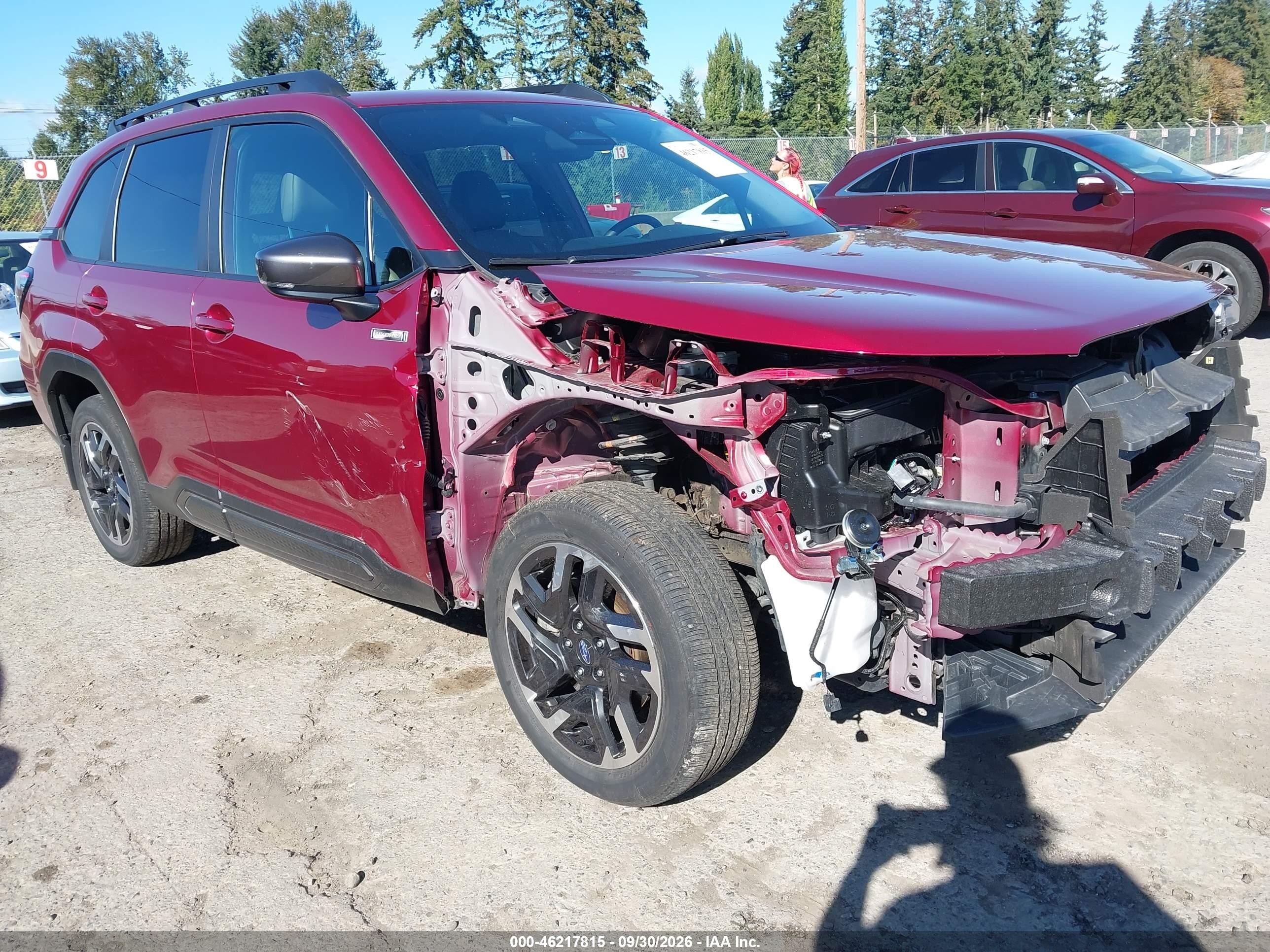 2025 Subaru Forester VIN JF2SLSRD6SH424760 — IAAI salvage auction photo