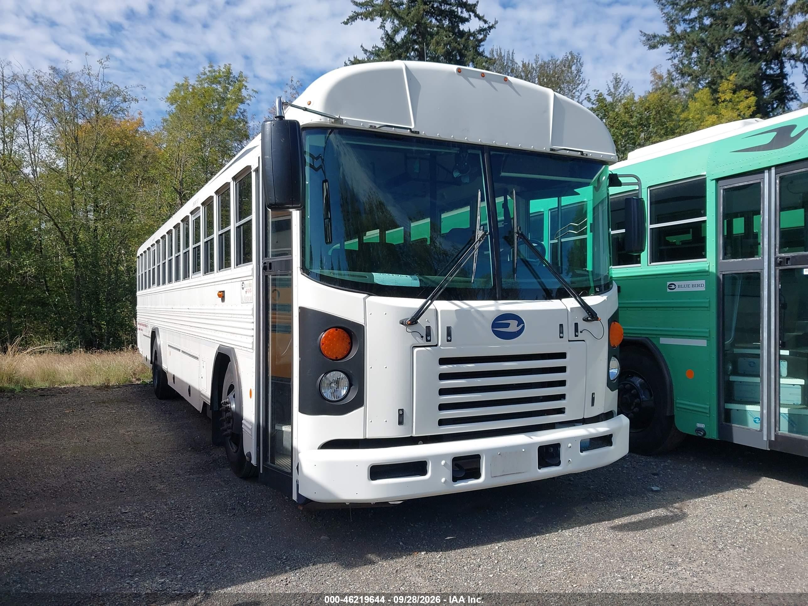 2016 Blue Bird School Bus / Transit Bus VIN 1BABLCPA4GF320262 — IAAI salvage auction photo