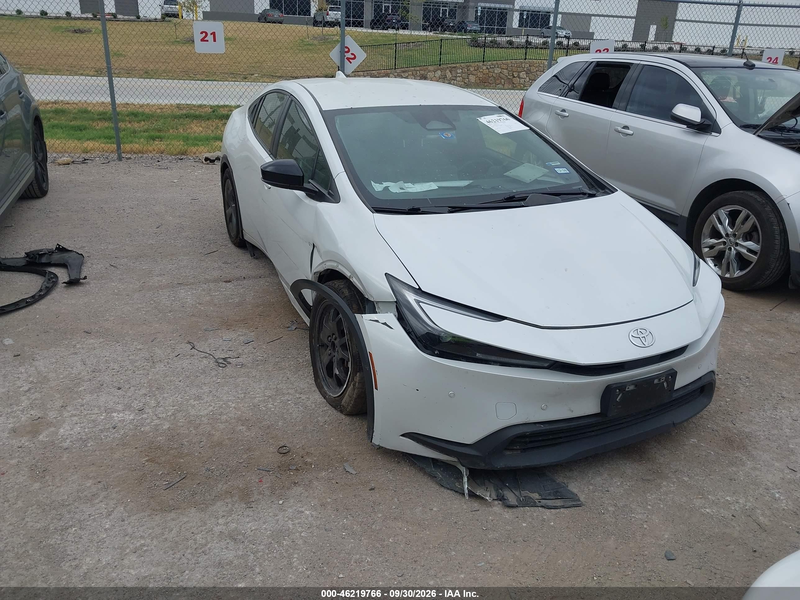 2024 Toyota Prius VIN JTDACAAU4R3018838 — IAAI salvage auction photo