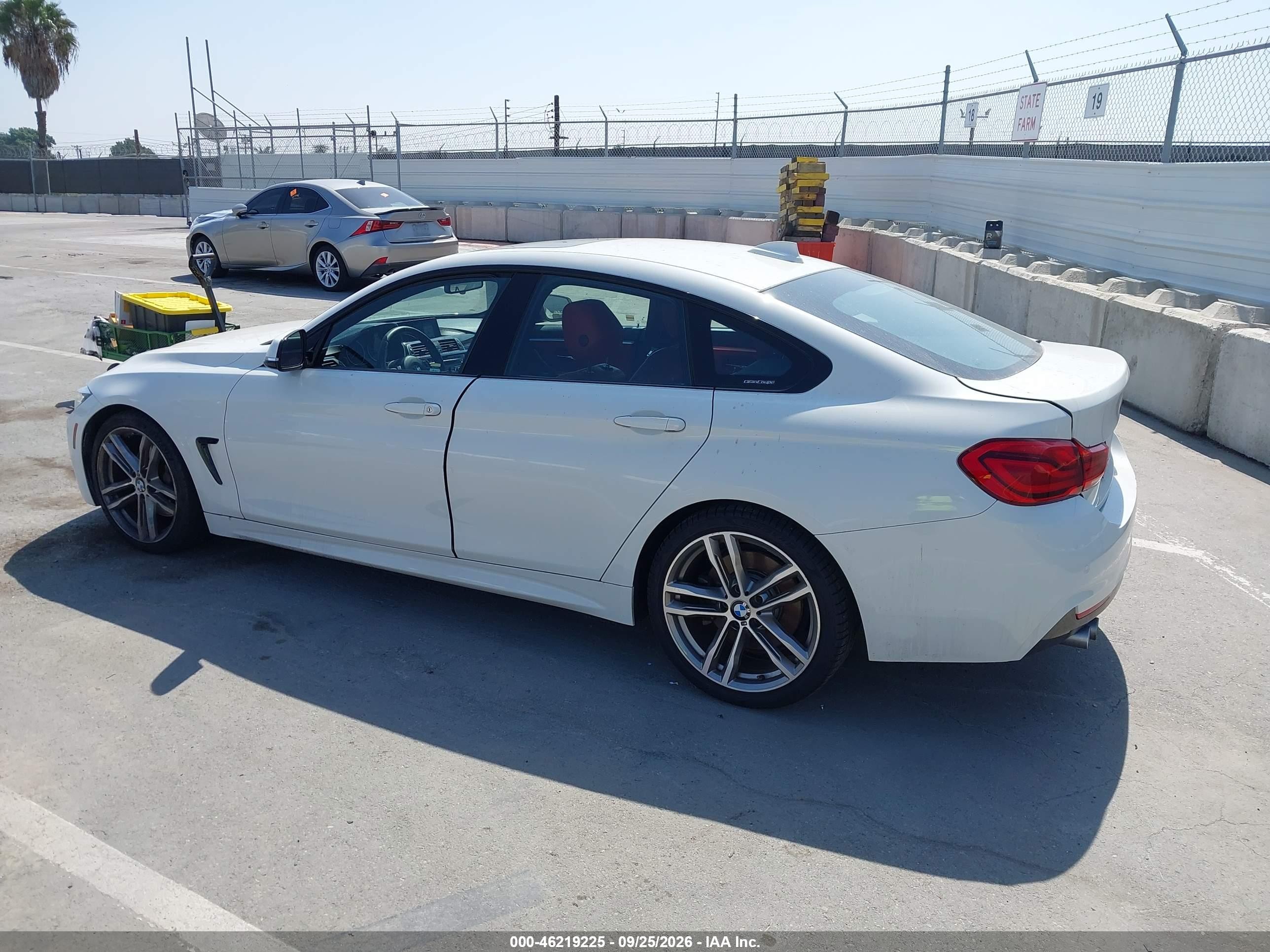 2018 BMW 4er VIN WBA4J1C52JBG80307 IAAI salvage auction — Front End, Salvage (California), sold $5,100 on 2026-10-05 (photo 3)