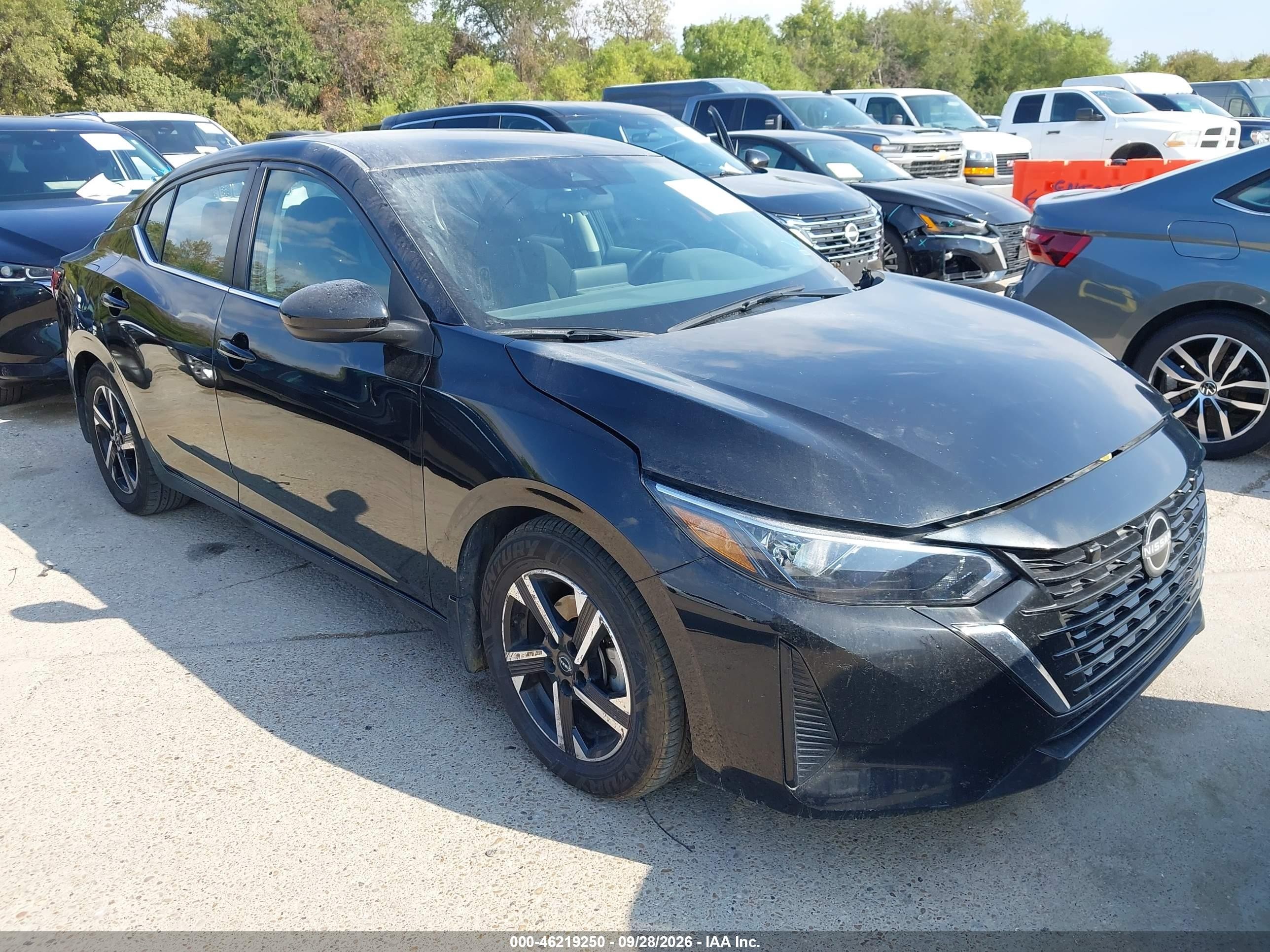 2024 Nissan Sentra VIN 3N1AB8CV9RY207383 — IAAI salvage auction photo