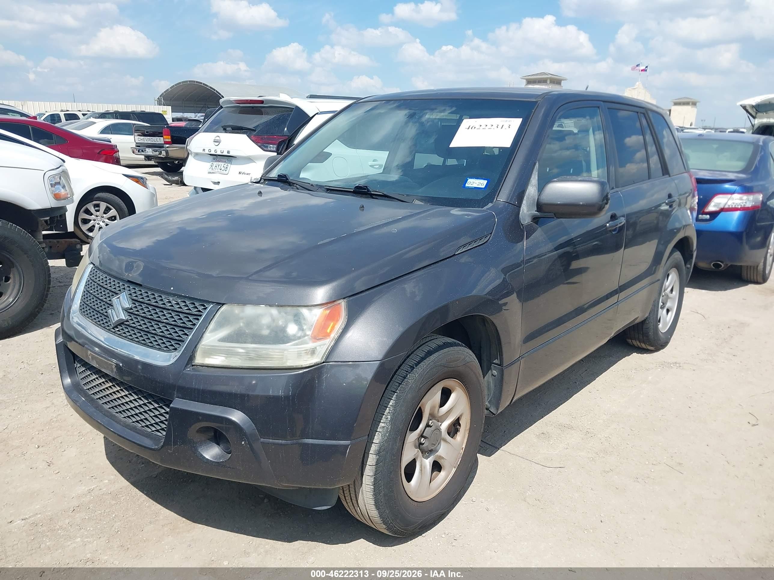 2011 Suzuki Grand Vitara VIN JS3TE0D23B4101217 IAAI salvage auction — Normal Wear, Original (Texas), sold $1,325 on 2026-10-06 (photo 2)