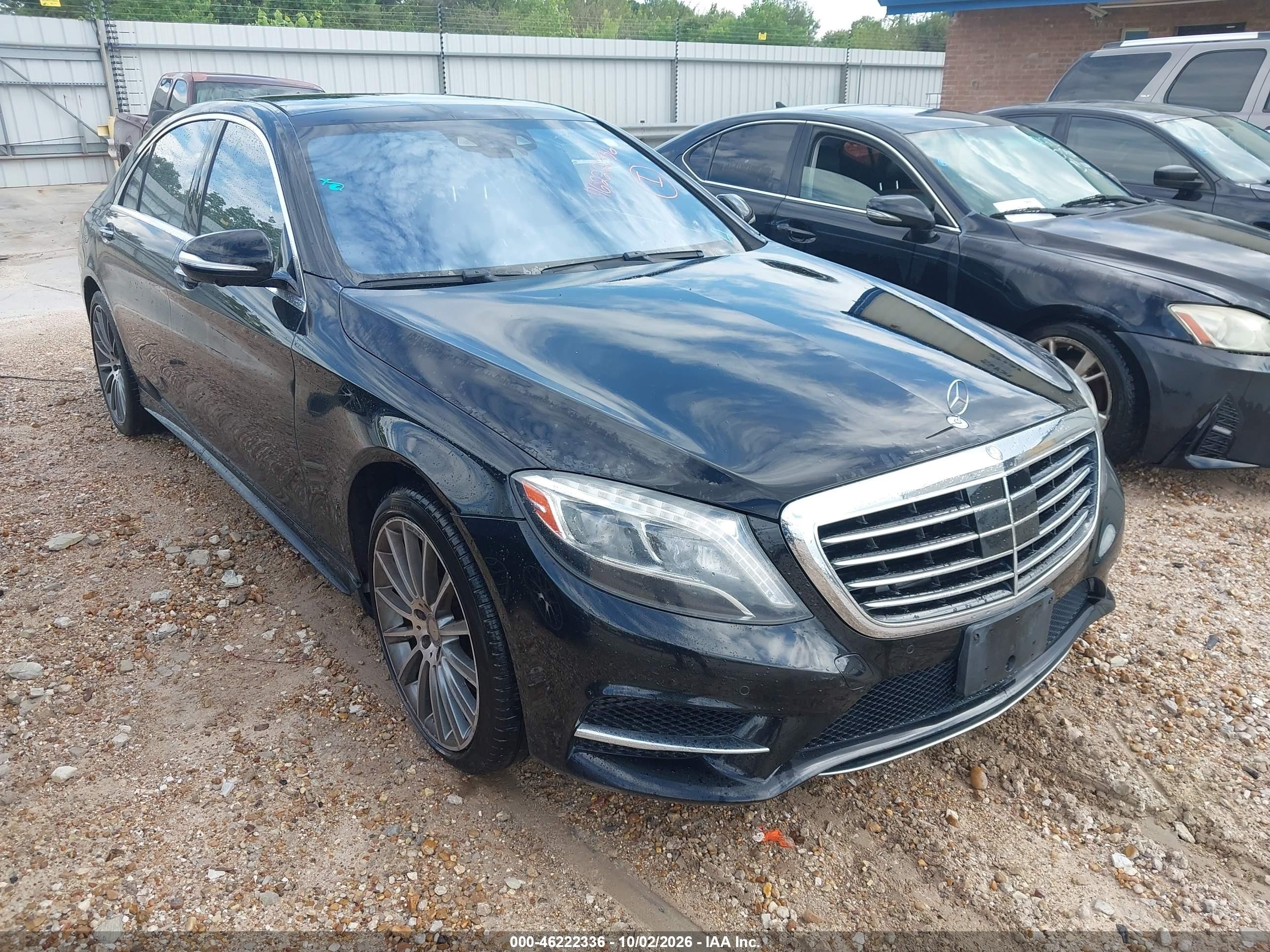 2015 Mercedes-Benz S-Class VIN WDDUG8CB4FA171366 — IAAI salvage auction photo