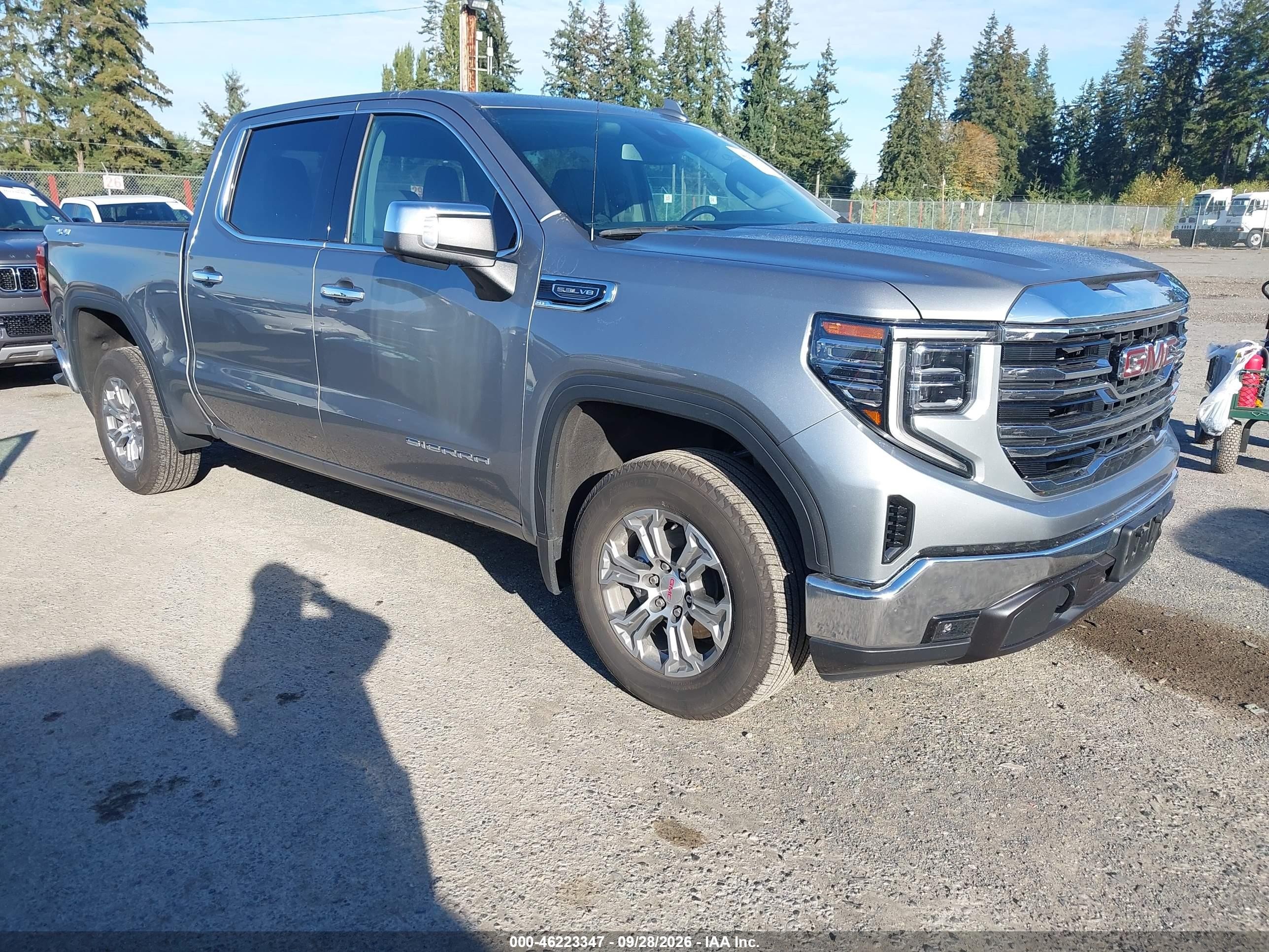2025 GMC Sierra 1500 VIN 3GTUUDED8SG302627 — IAAI salvage auction photo