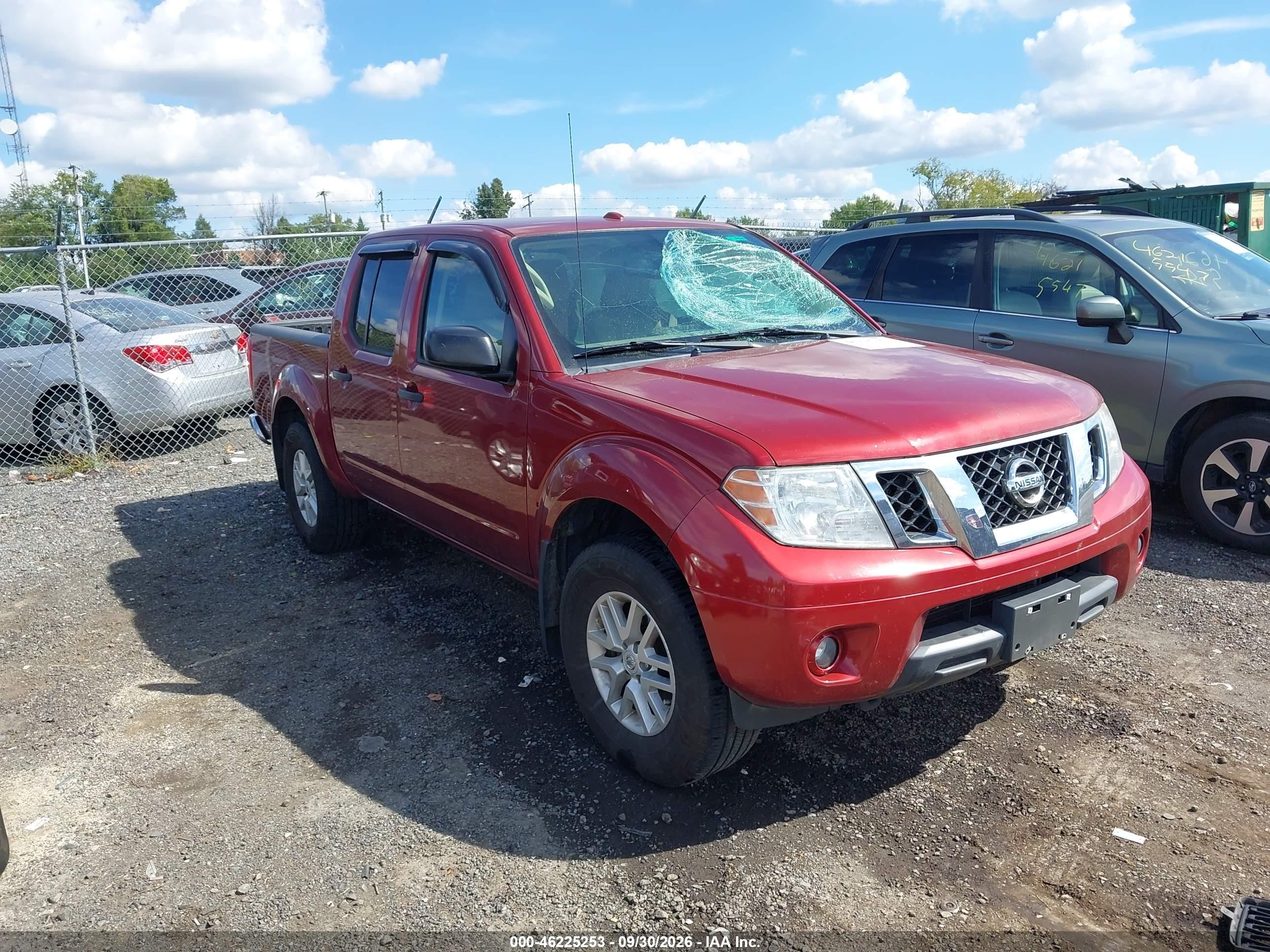2017 Nissan Frontier VIN 1N6AD0EV1HN777358 — IAAI salvage auction photo