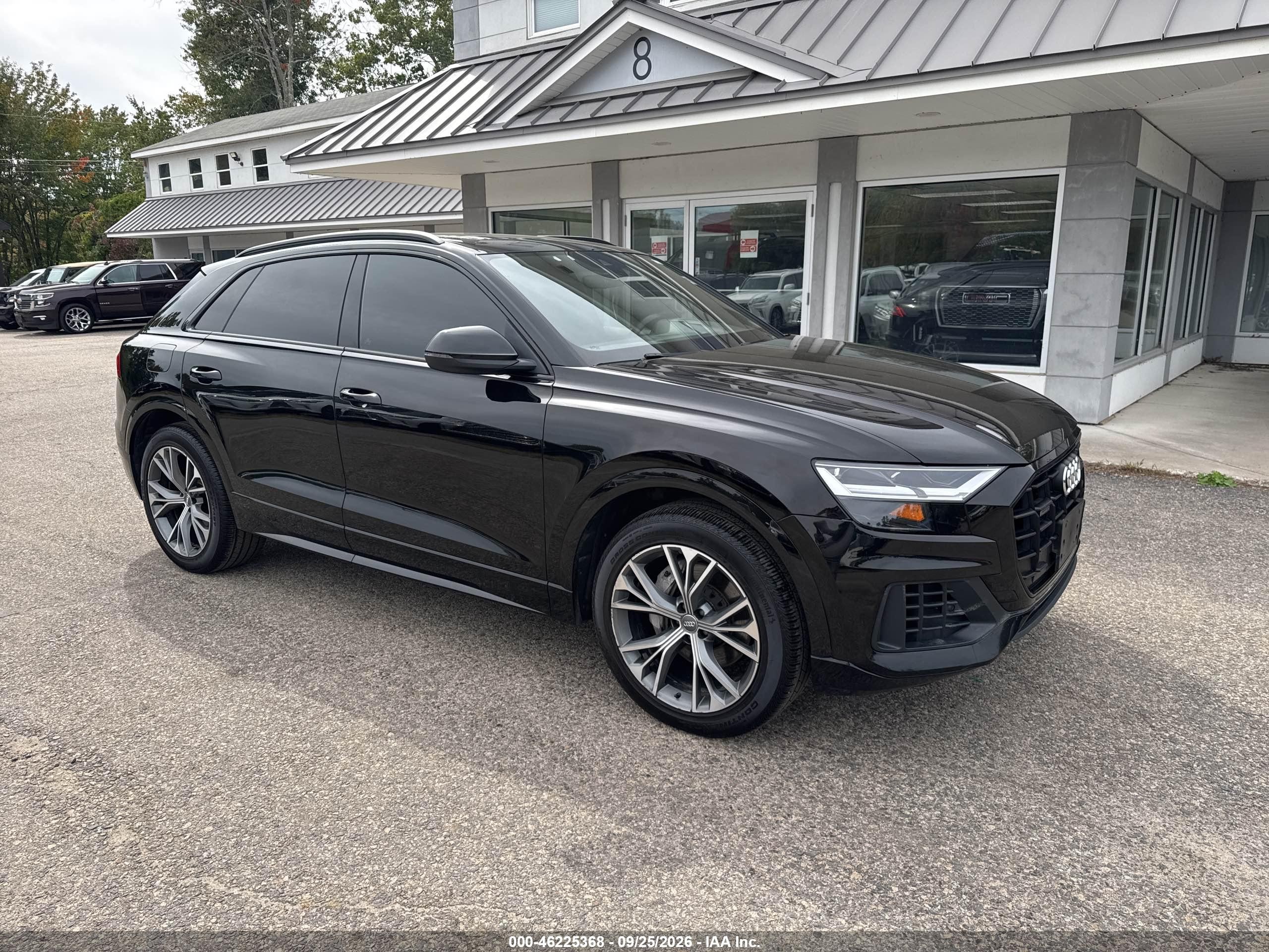 2020 Audi Q8 VIN WA1AVAF11LD005825 — IAAI salvage auction photo