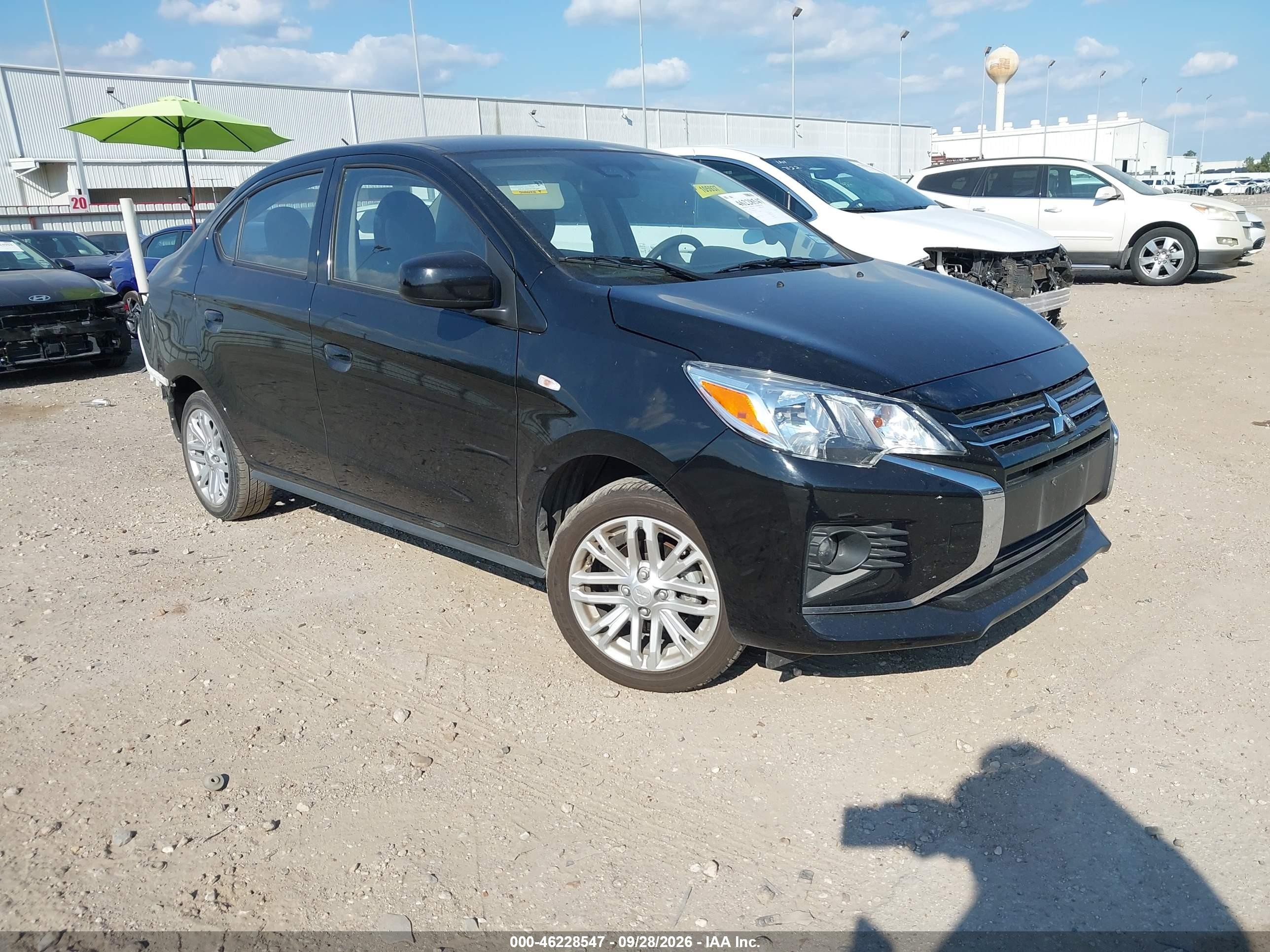 2024 Mitsubishi Mirage VIN ML32FUFJ3RHF18624 — IAAI salvage auction photo