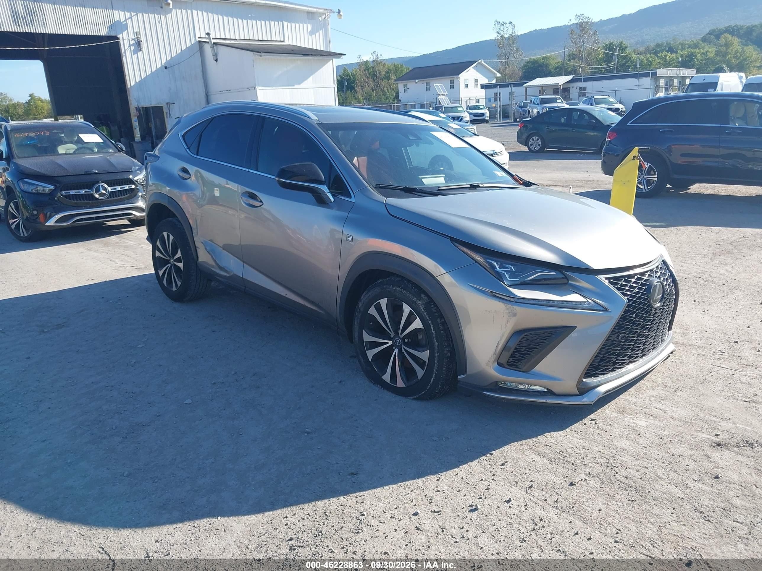 2018 Lexus NX 300 VIN JTJBARBZ8J2173936 — IAAI salvage auction photo