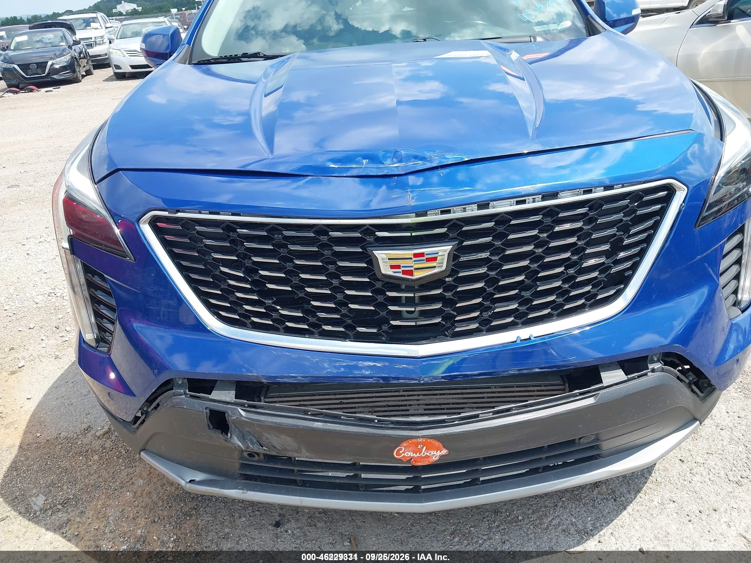 2021 Cadillac Xt4 VIN 1GYFZCR41MF034470 IAAI salvage auction — Front End, Clear (Oklahoma), sold $5,250 on 2026-10-08 (photo 6)
