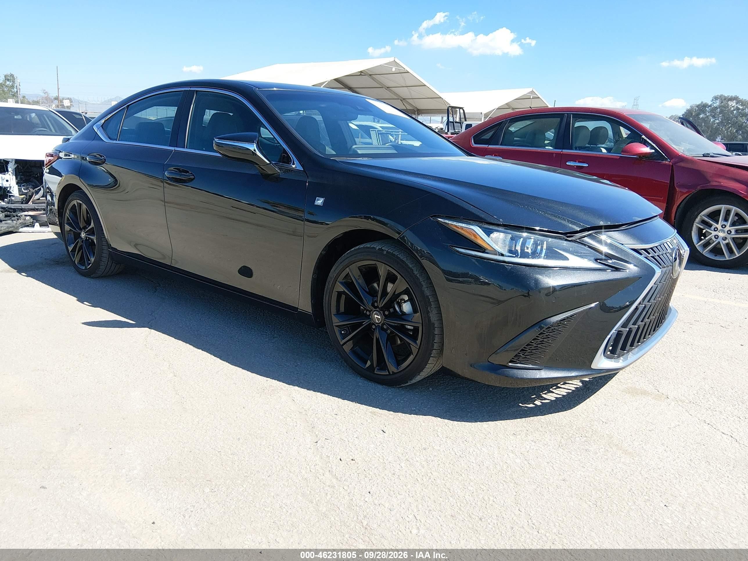 2023 Lexus ES 350 VIN 58AJZ1B15PU141224 — IAAI salvage auction photo