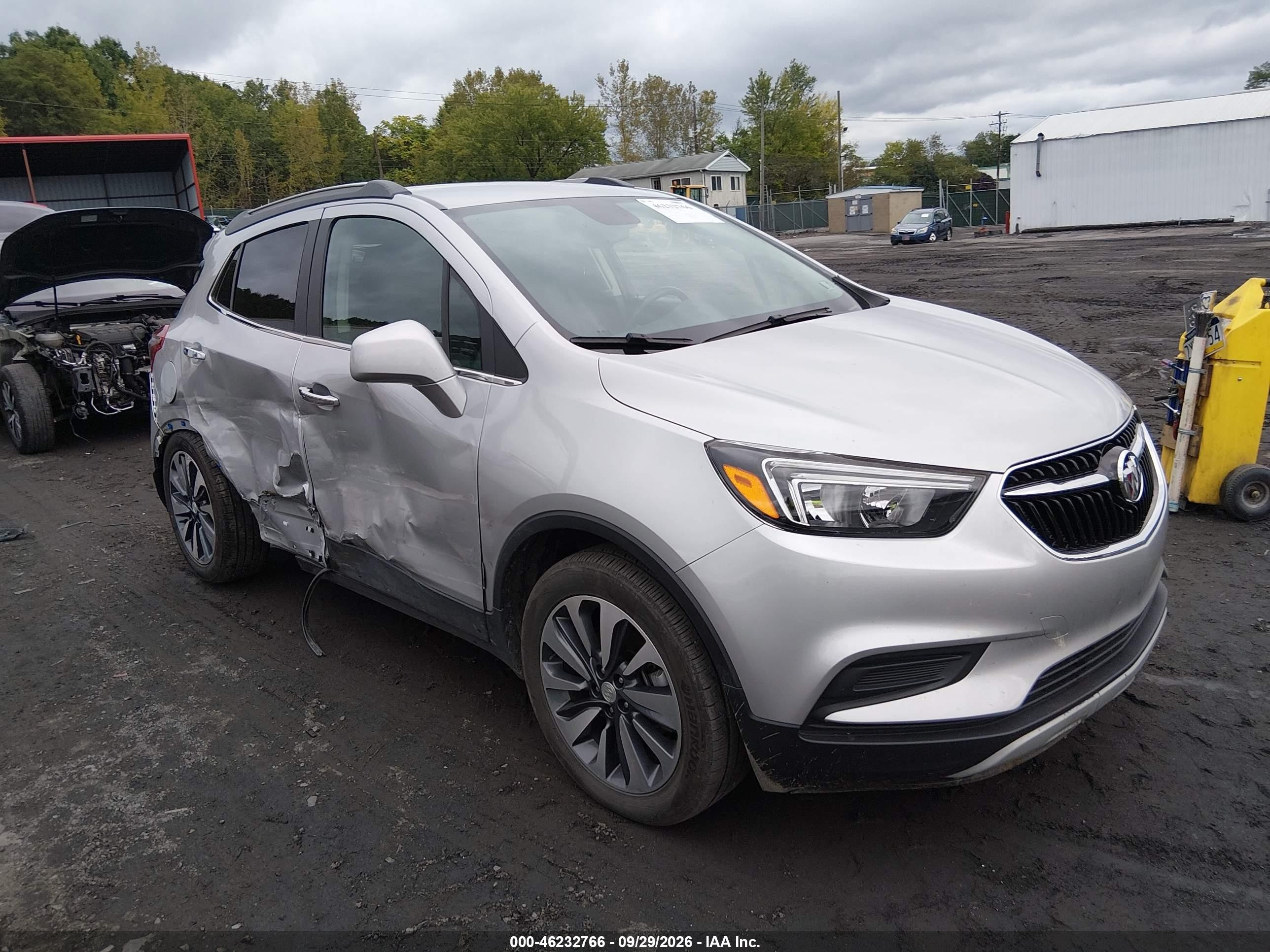 2022 Buick Encore VIN KL4CJESM0NB531440 IAAI salvage auction — Side, Salvage (Pennsylvania), sold $3,600 on 2026-10-08 (photo 1)