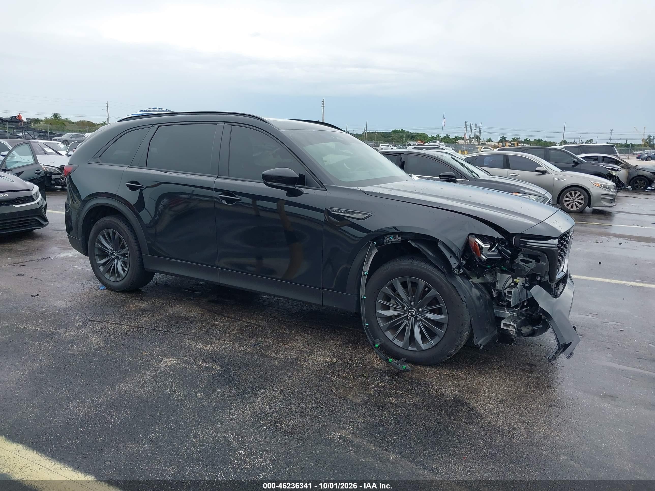 2025 Mazda CX-70 VIN JM3KJBHDXS1116898 — IAAI salvage auction photo
