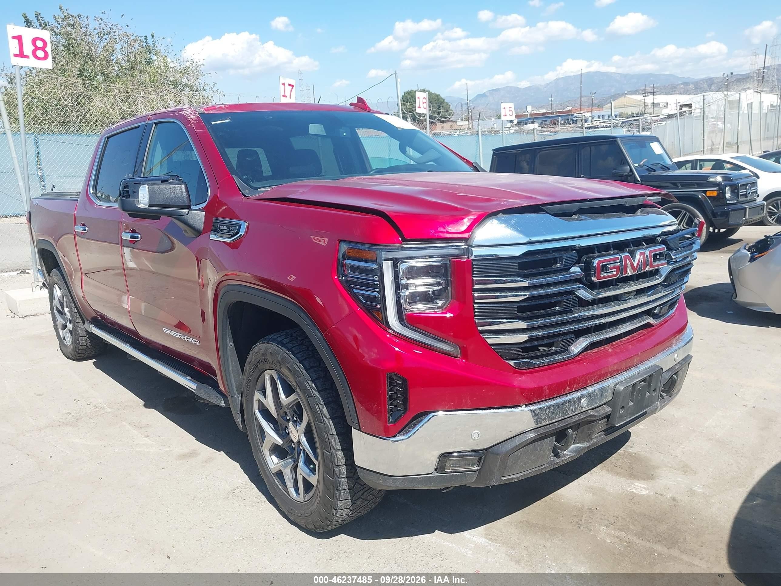 2024 GMC Sierra 1500 VIN 3GTUUDED6RG410769 — IAAI salvage auction photo