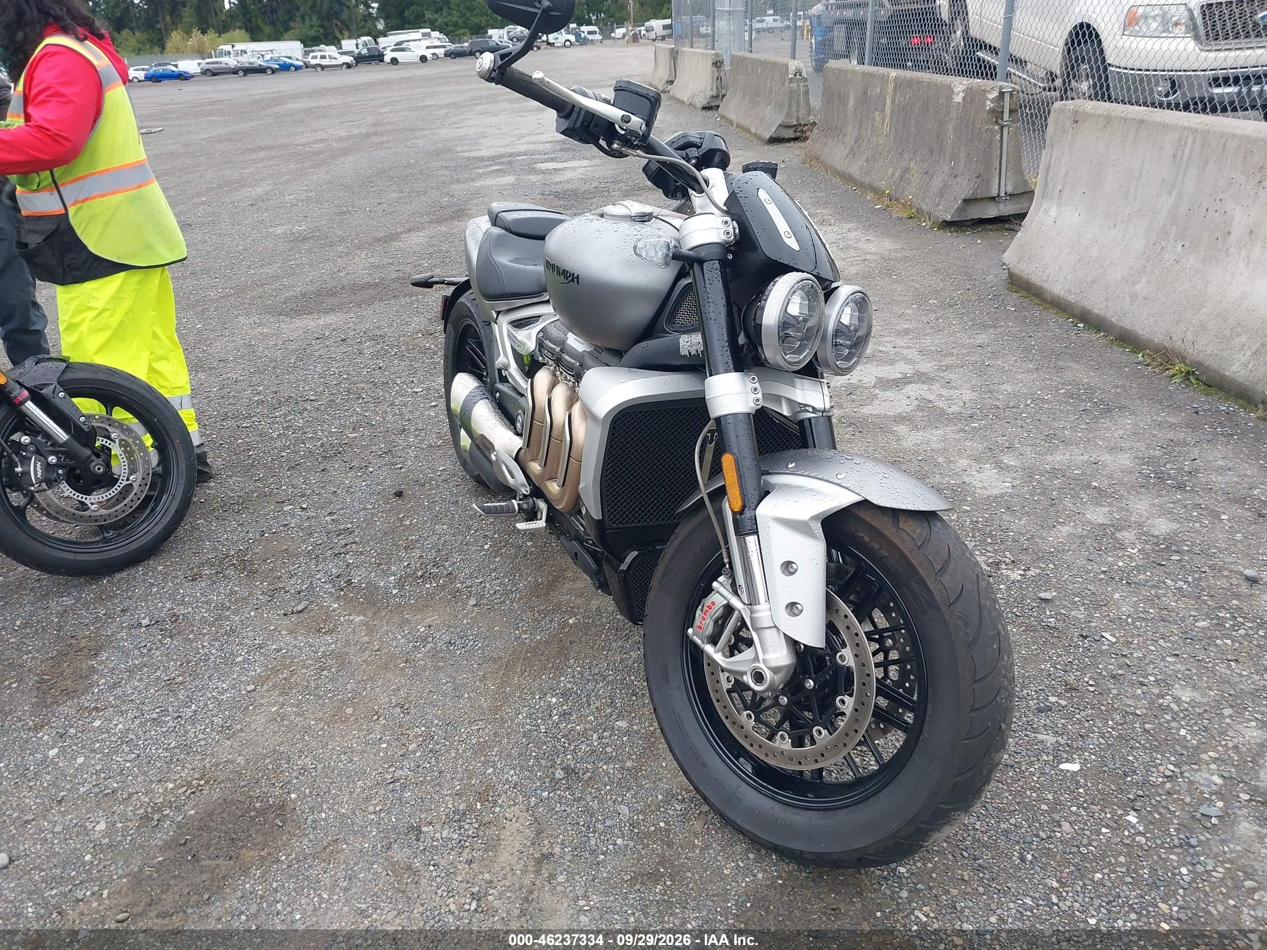 2023 Triumph Motorcycle Rocket VIN SMTG11JX1PTBC2419 — IAAI salvage auction photo