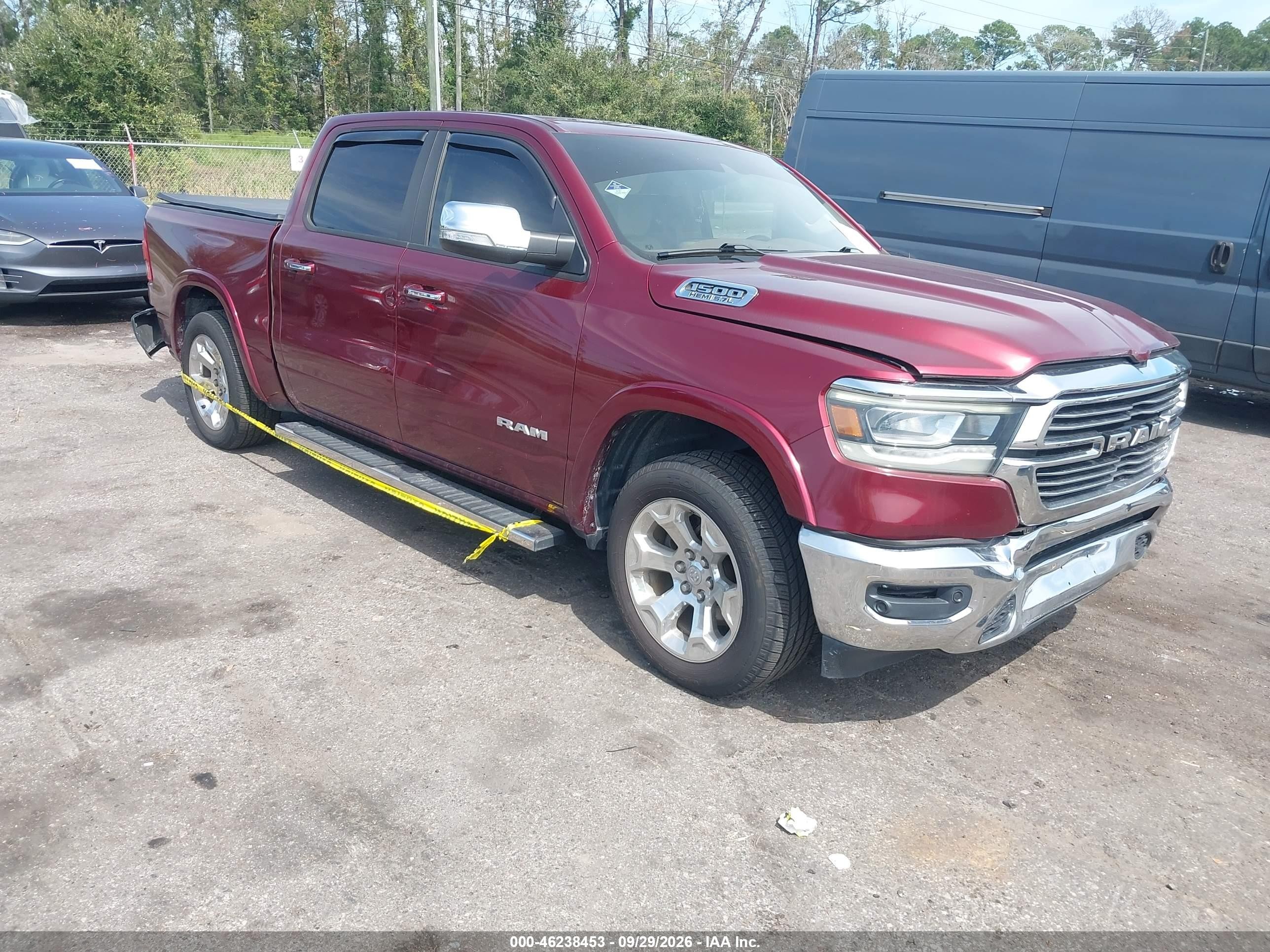 2021 Ram 1500 VIN 1C6RREJT6MN835149 — IAAI salvage auction photo