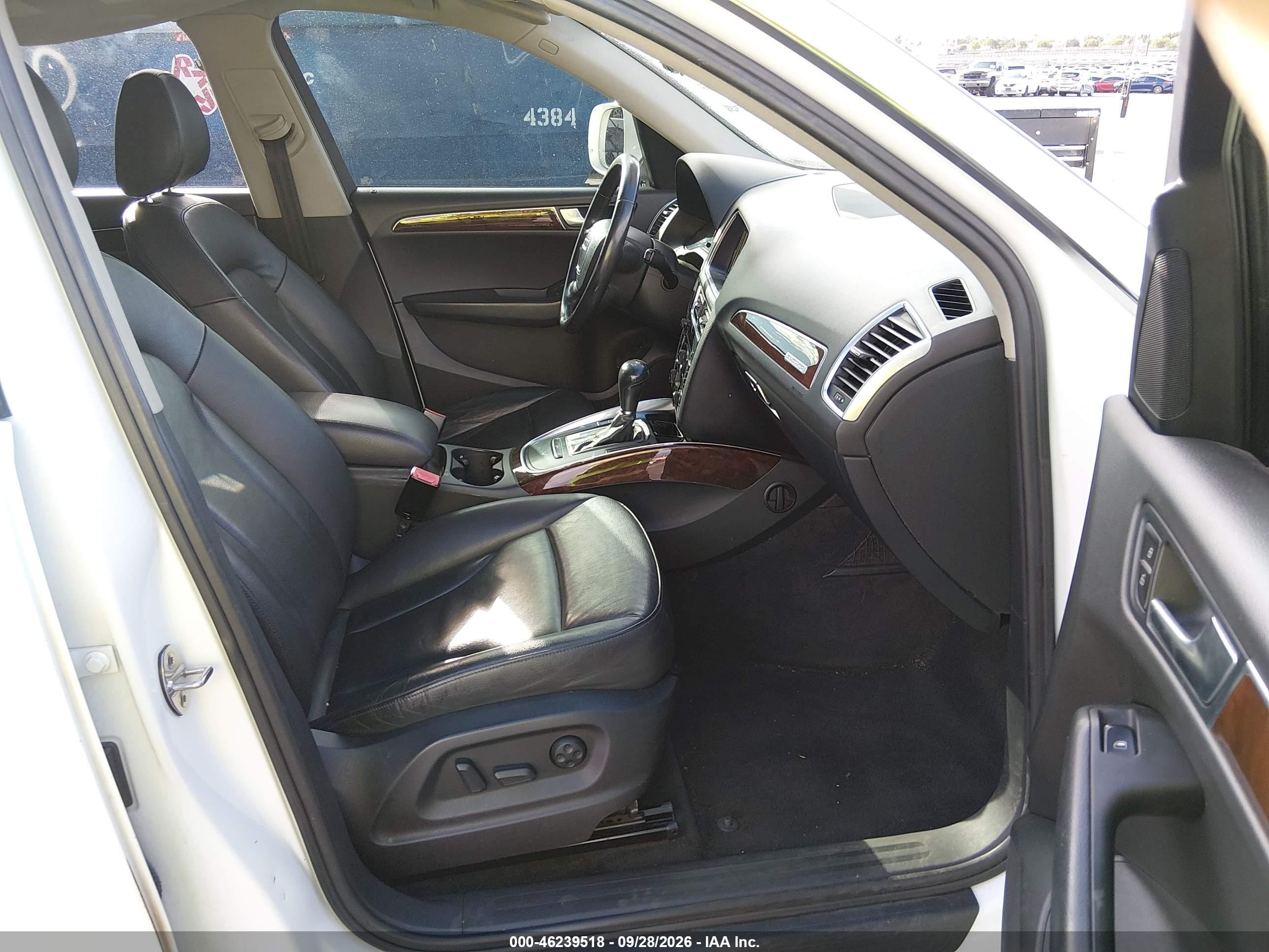 2012 Audi Q5 VIN WA1CFAFP4CA101282 IAAI salvage auction — Normal Wear, Clear (Nevada), sold $1,175 on 2026-10-04 (photo 5)