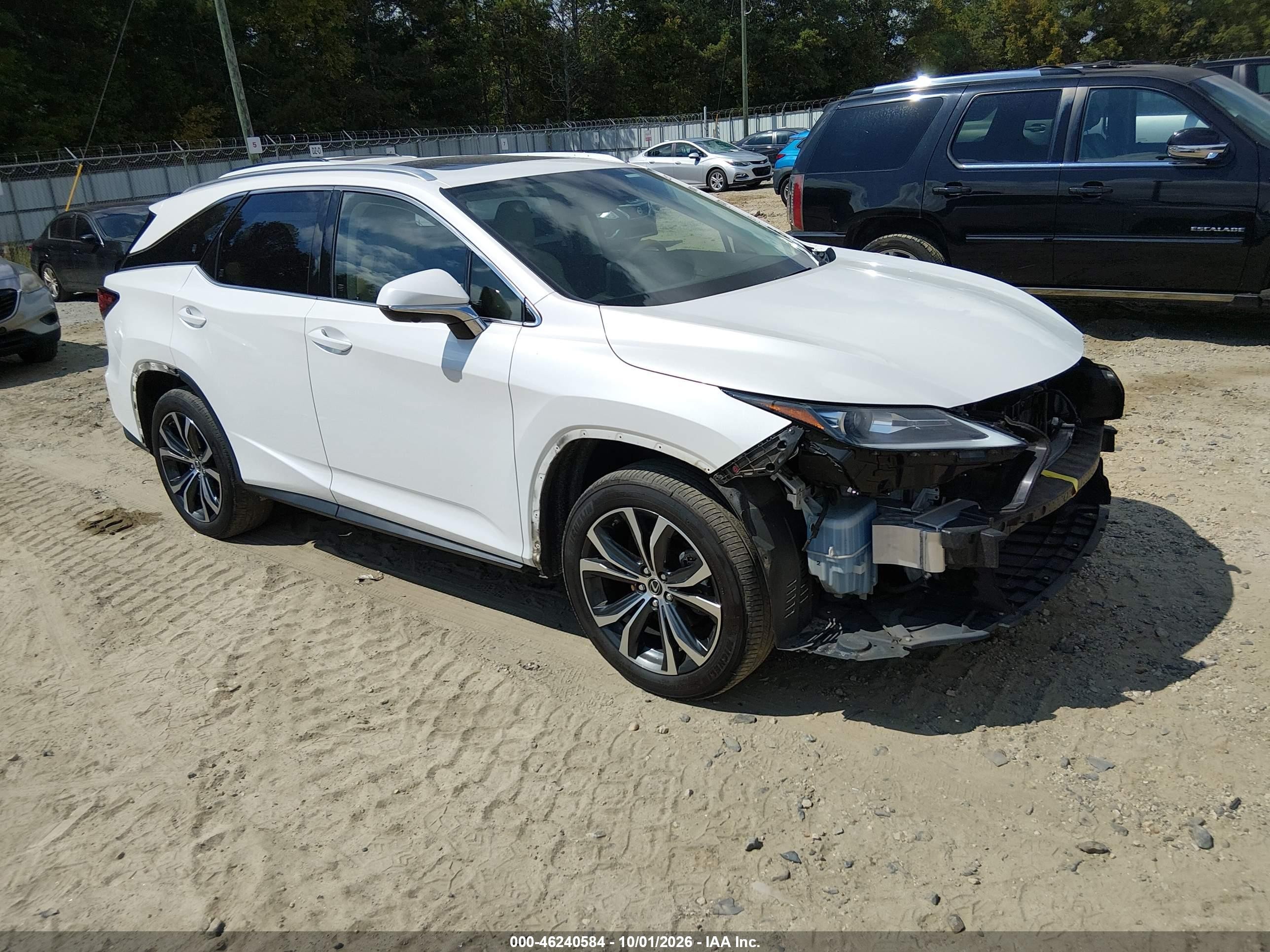 2020 Lexus RX 350L VIN JTJHZKEA7L2017096 — IAAI salvage auction photo