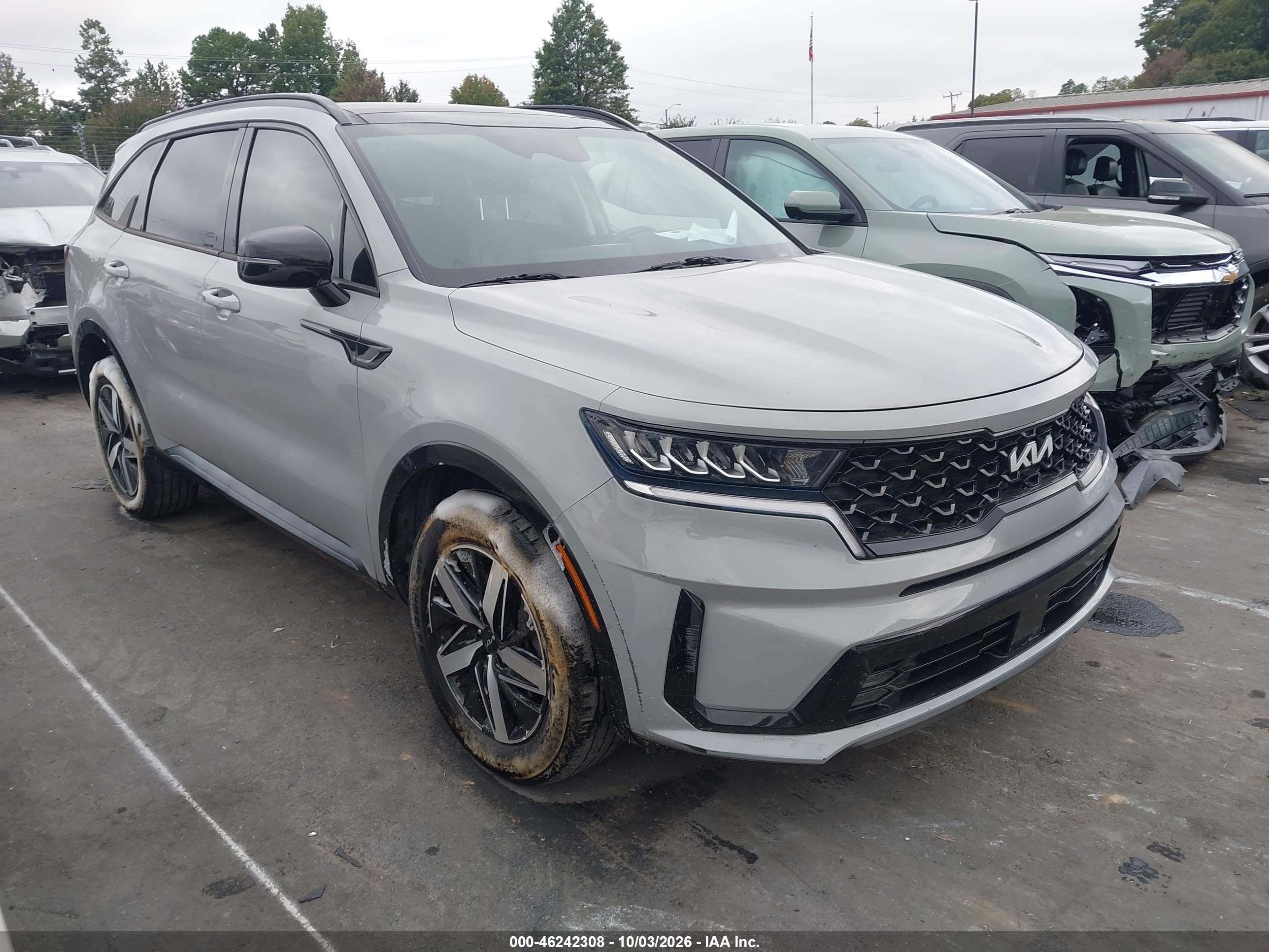 2022 Kia Sorento VIN 5XYRH4LF4NG146376 — IAAI salvage auction photo