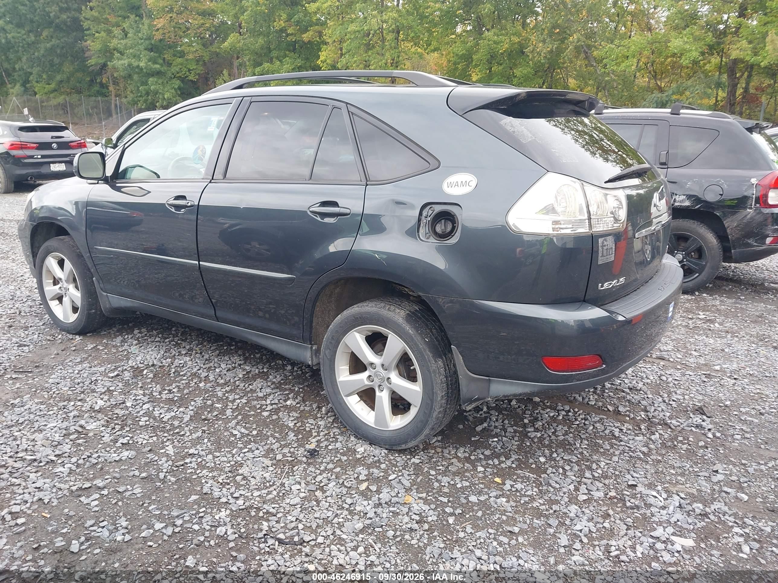 2007 Lexus RX 350 VIN 2T2HK31U17C044293 IAAI salvage auction — Unknown, Clear (New York), sold $1,800 on 2026-10-07 (photo 3)