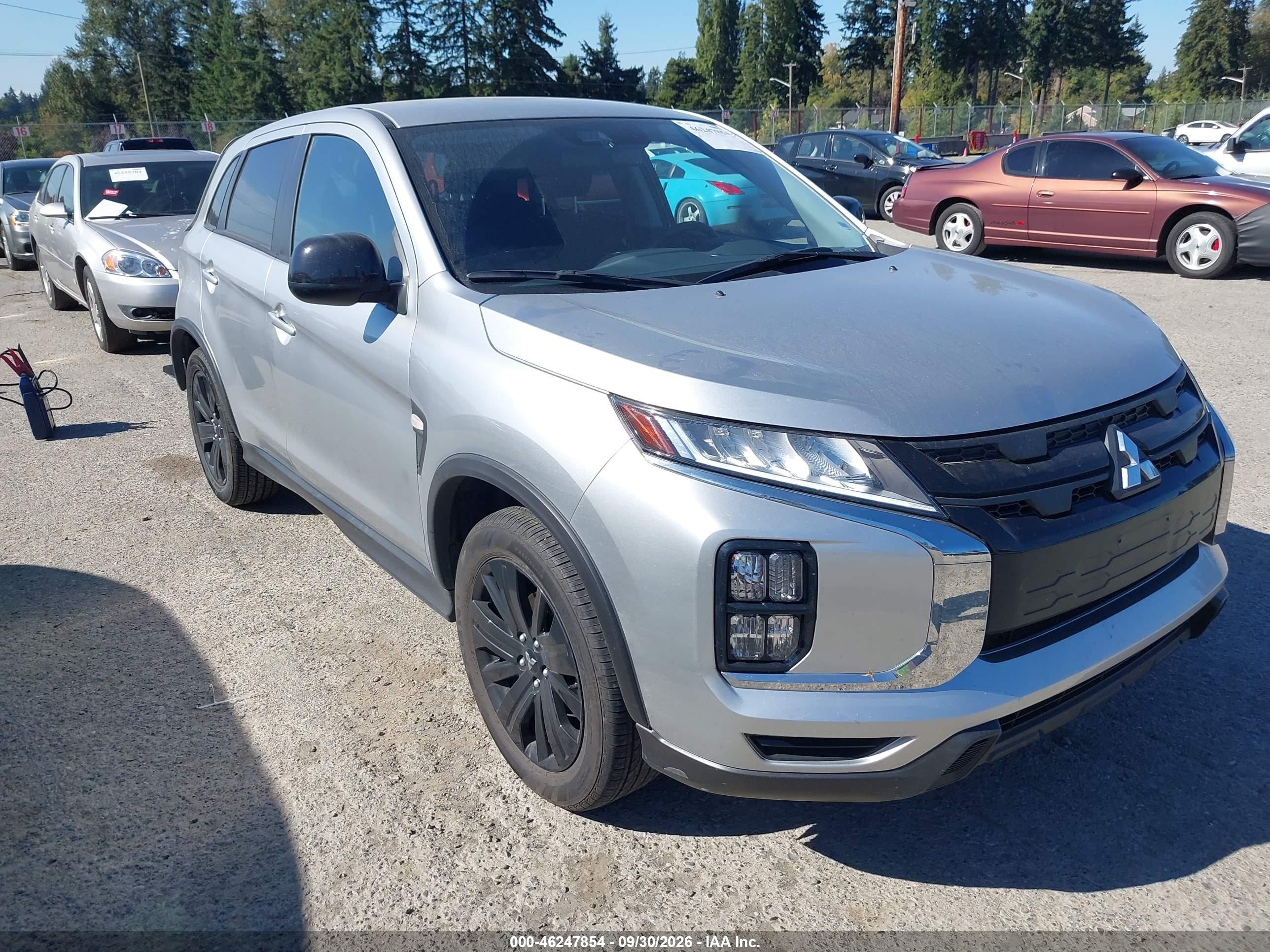 2026 Mitsubishi Outlander Sport VIN JA4ARUAU9TU017390 — IAAI salvage auction photo