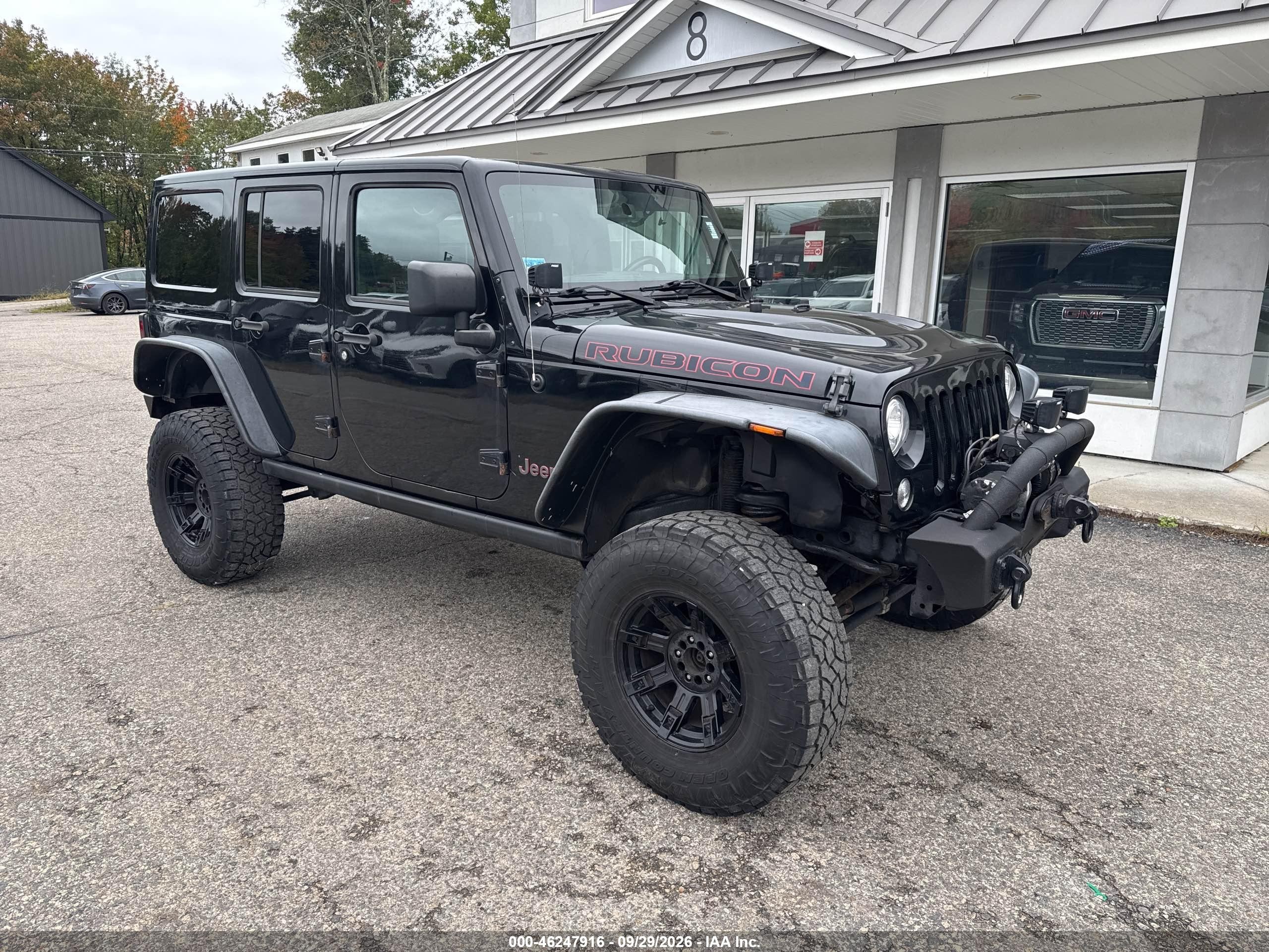 2017 Jeep Wrangler Unlimited VIN 1C4BJWFG8HL625897 — IAAI salvage auction photo