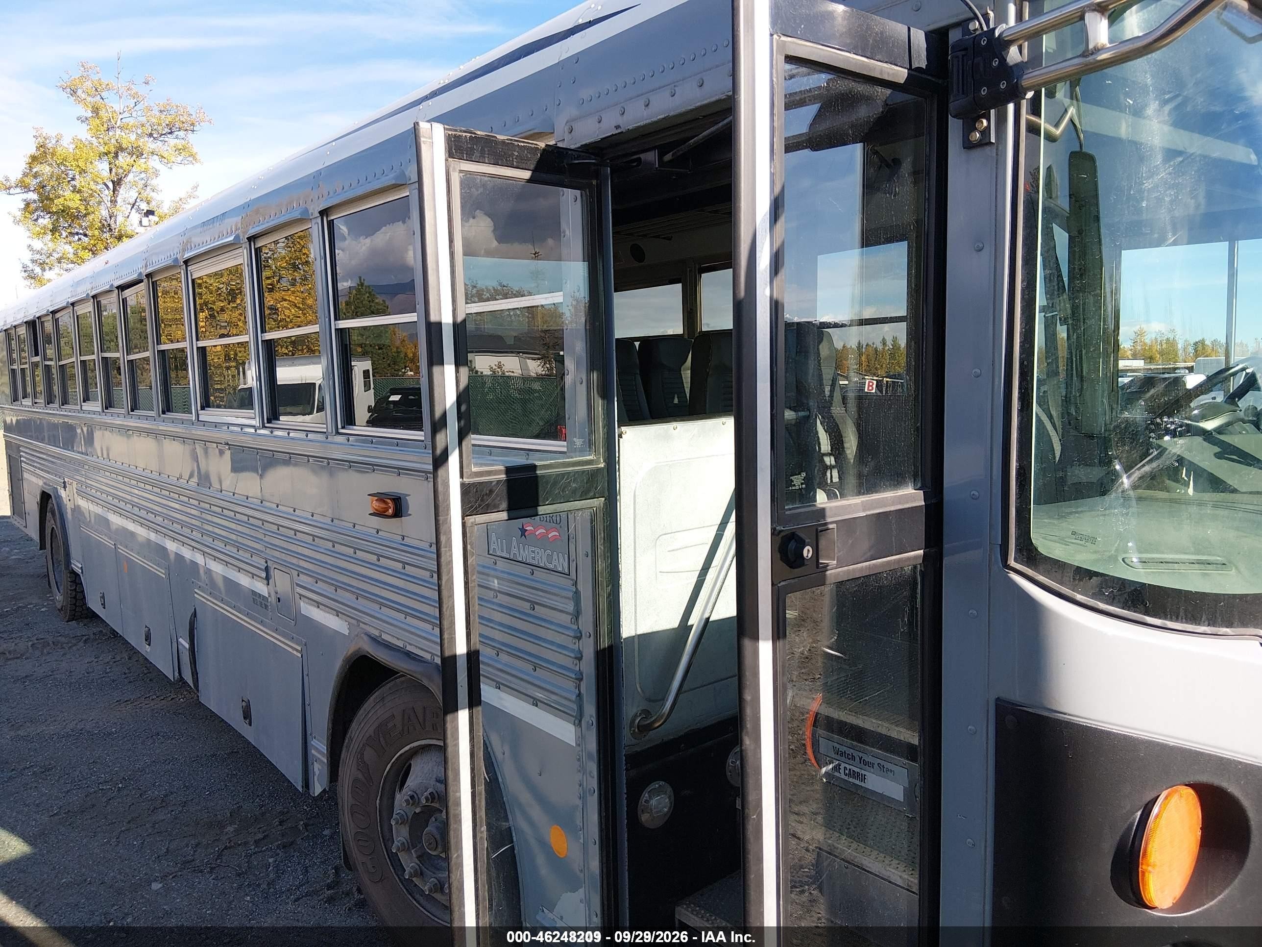 2016 Blue Bird School Bus / Transit Bus VIN 1BABNBCA9GF314211 — IAAI salvage auction photo
