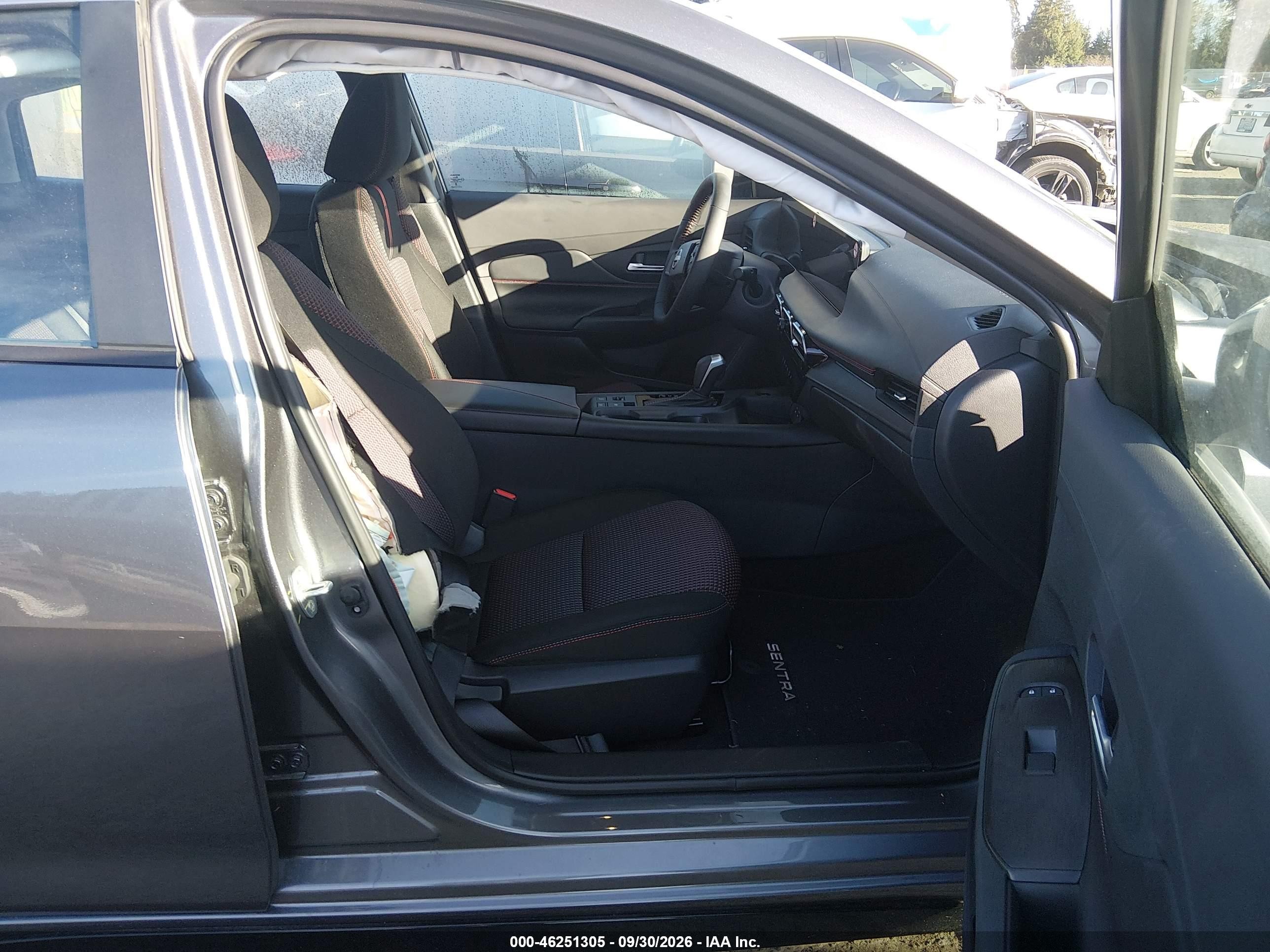 2026 Nissan Sentra VIN 3N1AB9DV9TY279051 IAAI salvage auction — Side, Enterprise Vehicle Bill Of Sale (Washington), sold $7,400 on 2026-10-07 (photo 5)