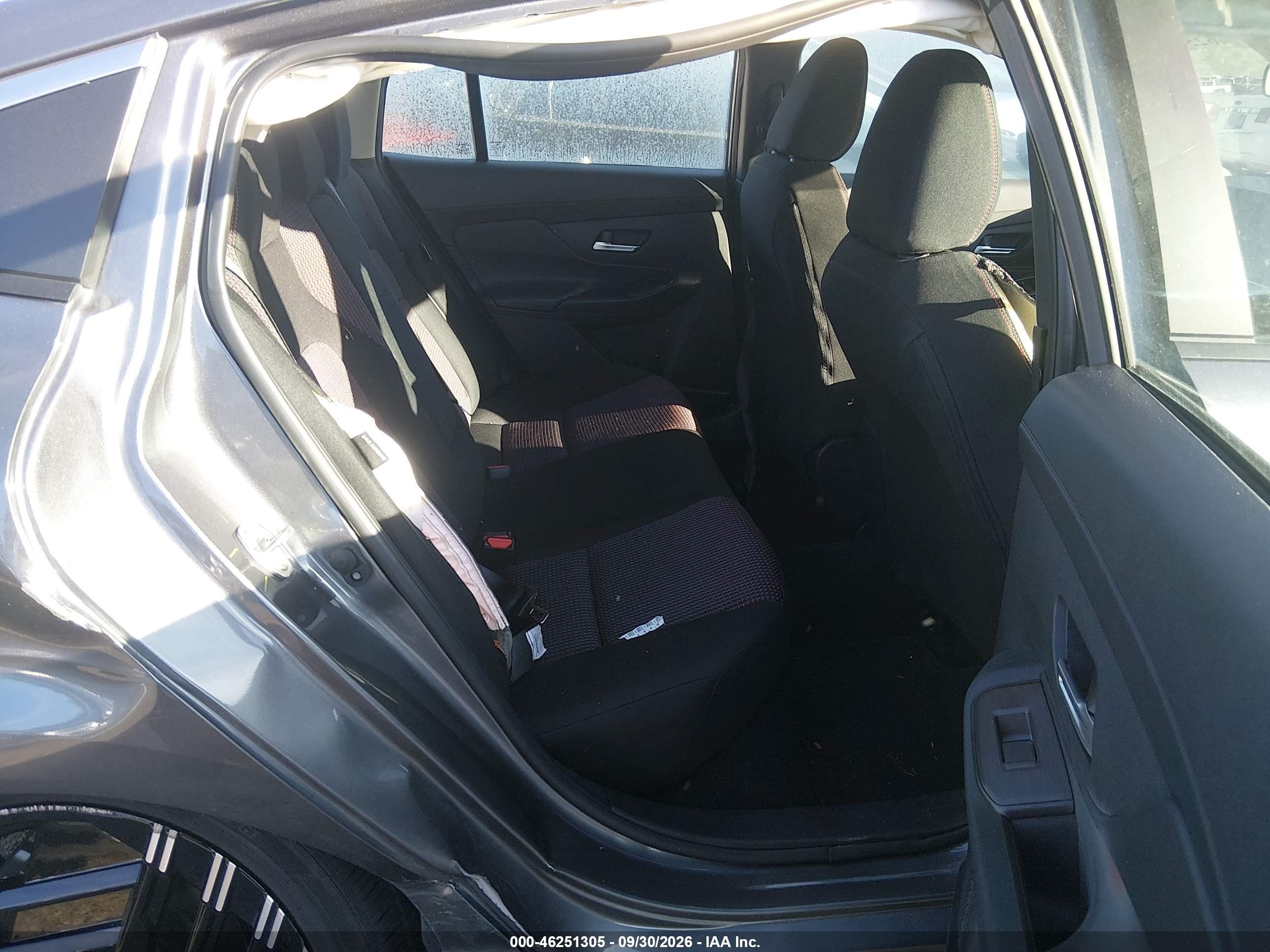 2026 Nissan Sentra VIN 3N1AB9DV9TY279051 IAAI salvage auction — Side, Enterprise Vehicle Bill Of Sale (Washington), sold $7,400 on 2026-10-07 (photo 8)