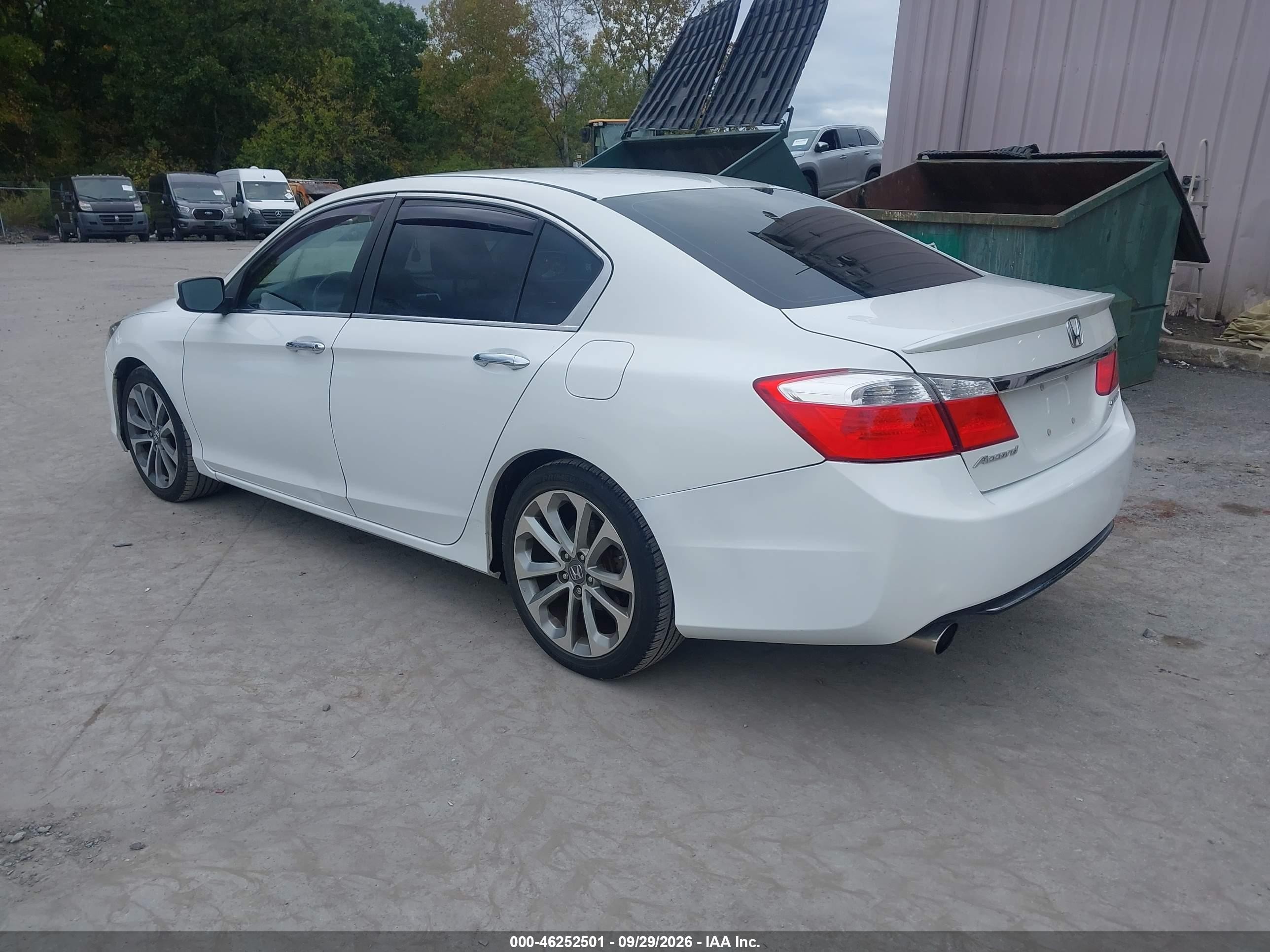 2014 Honda Accord VIN 1HGCR2F53EA115034 IAAI salvage auction — Normal Wear, Clear (New York), sold $3,500 on 2026-10-09 (photo 3)