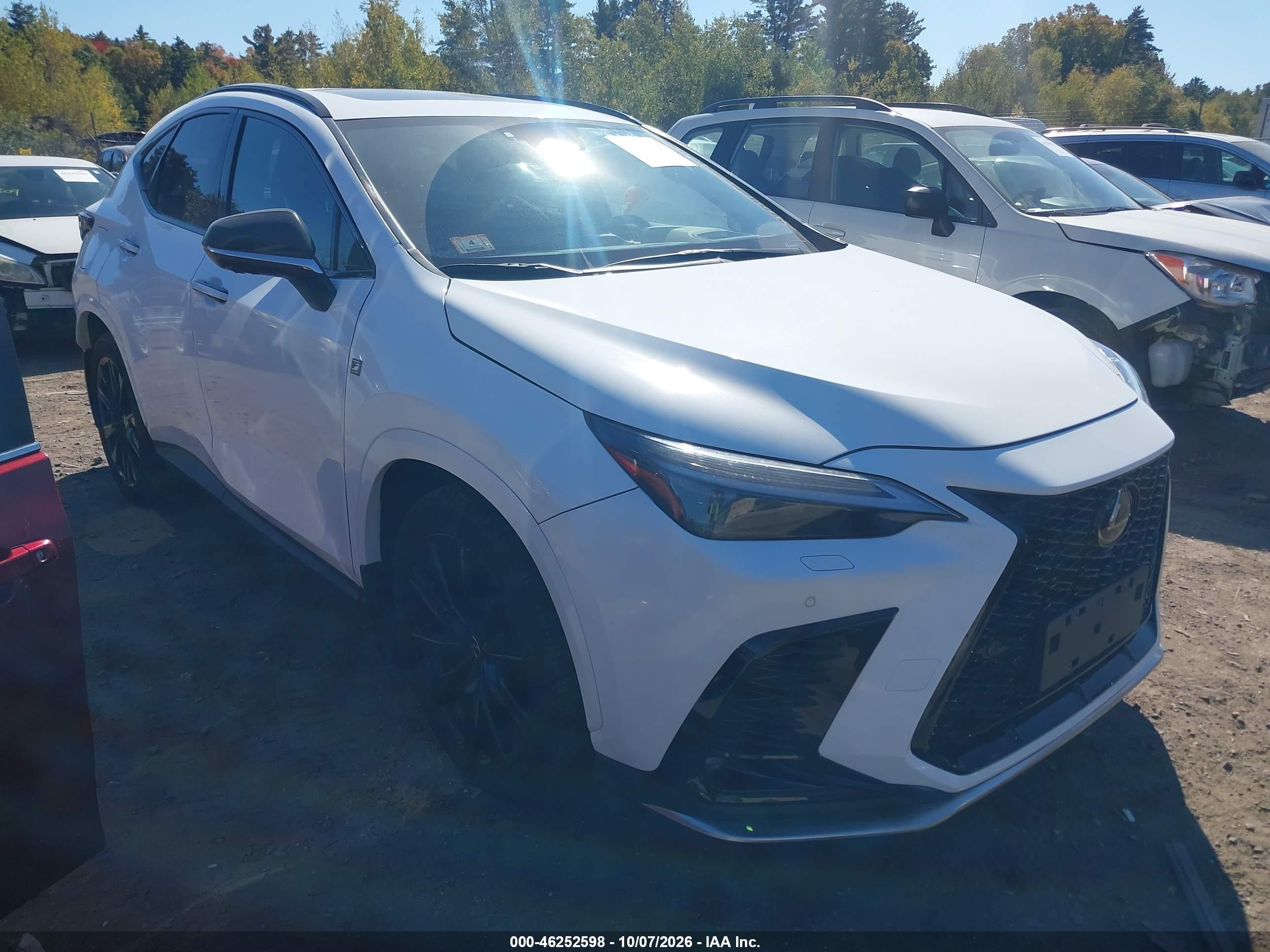 2024 Lexus NX 450h+ VIN JTJKKCFZ2R2026396 — IAAI salvage auction photo