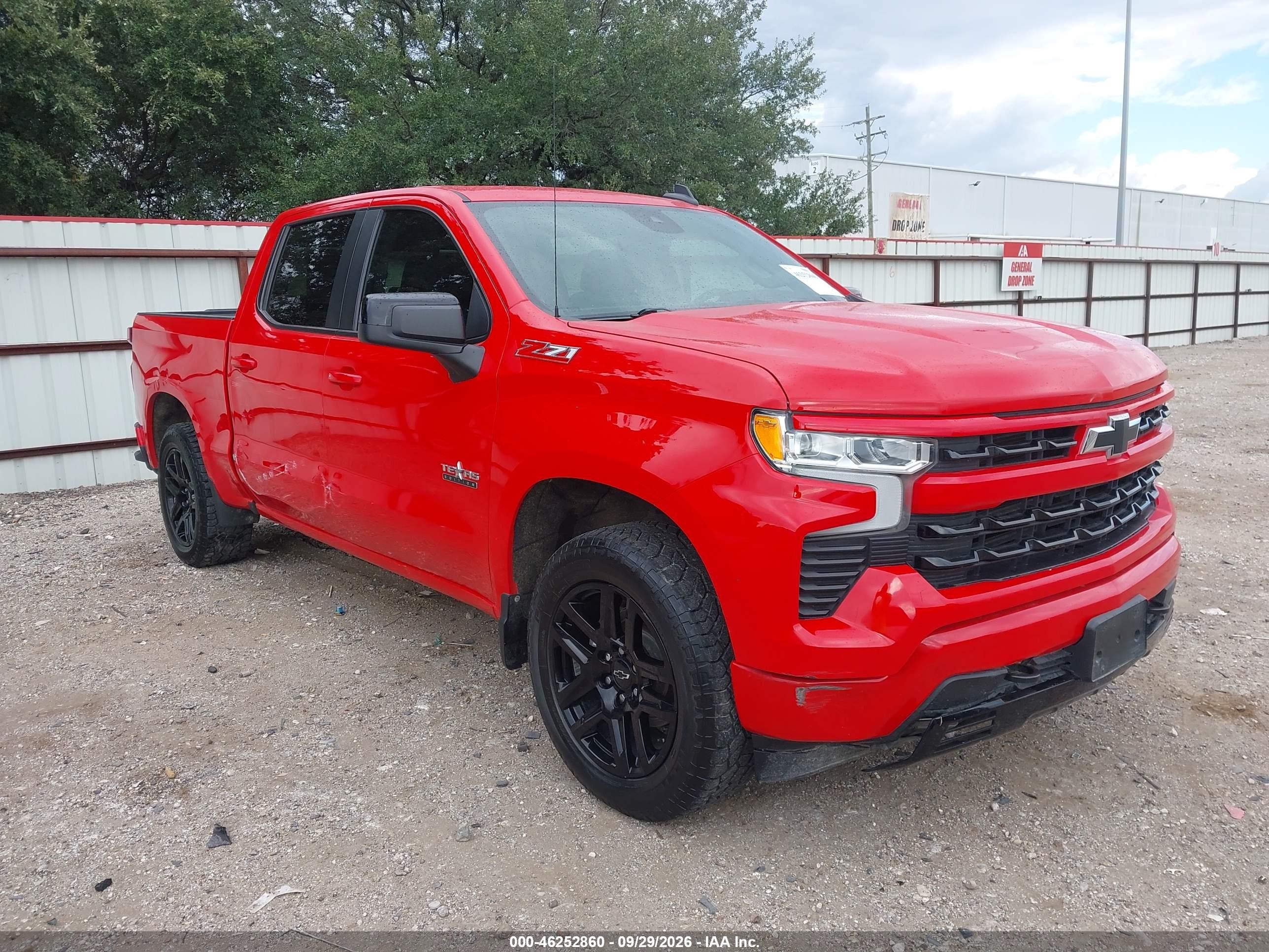2023 Chevrolet Silverado 1500 VIN 2GCUDEED6P1129602 — IAAI salvage auction photo