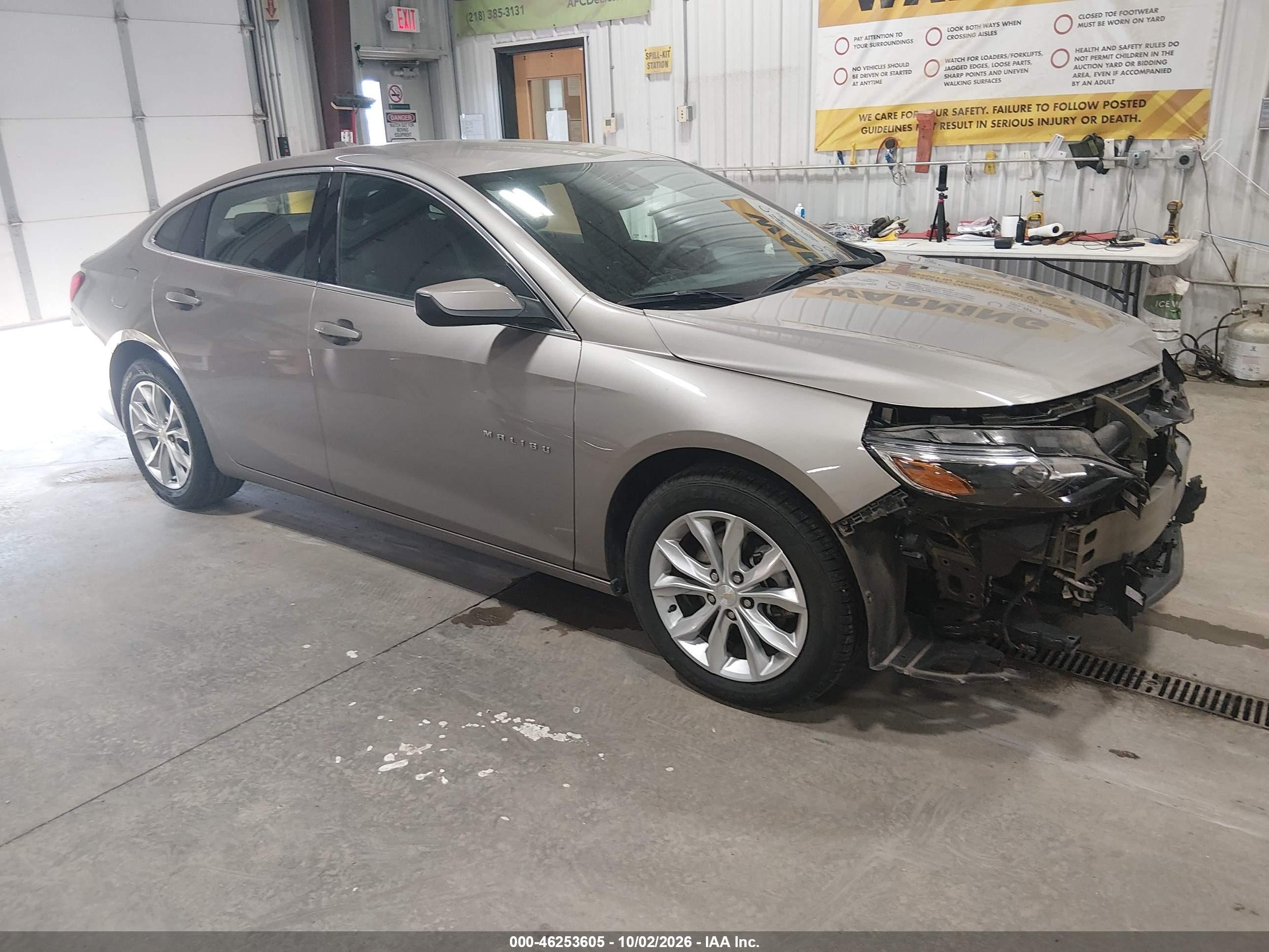 2025 Chevrolet Malibu VIN 1G1ZD5ST6SF148193 — IAAI salvage auction photo