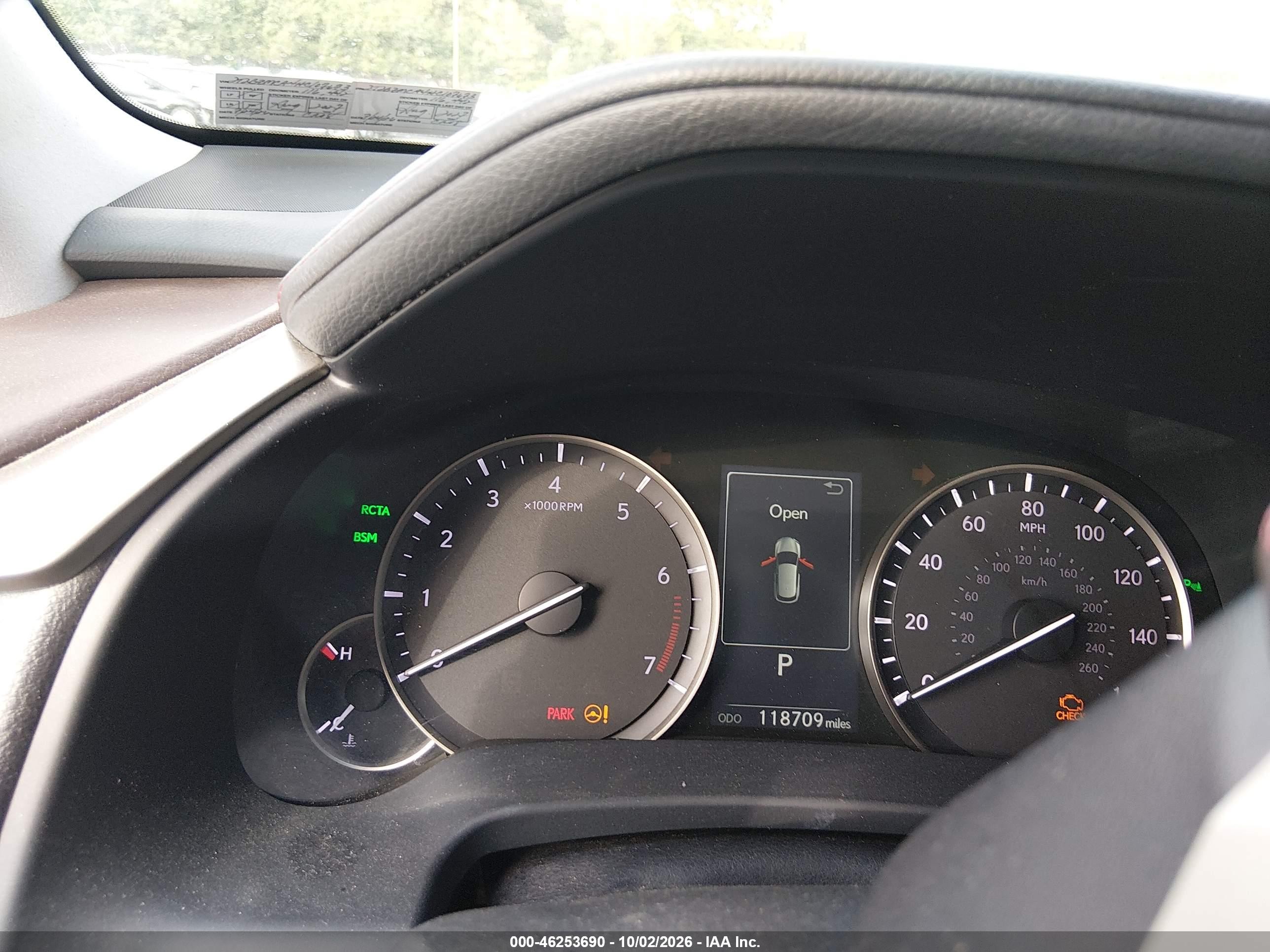 2017 Lexus Rx VIN 2T2BZMCA4HC107673 IAAI salvage auction — Unknown, Salvage (Pennsylvania), sold $13,300 on 2026-10-07 (photo 7)