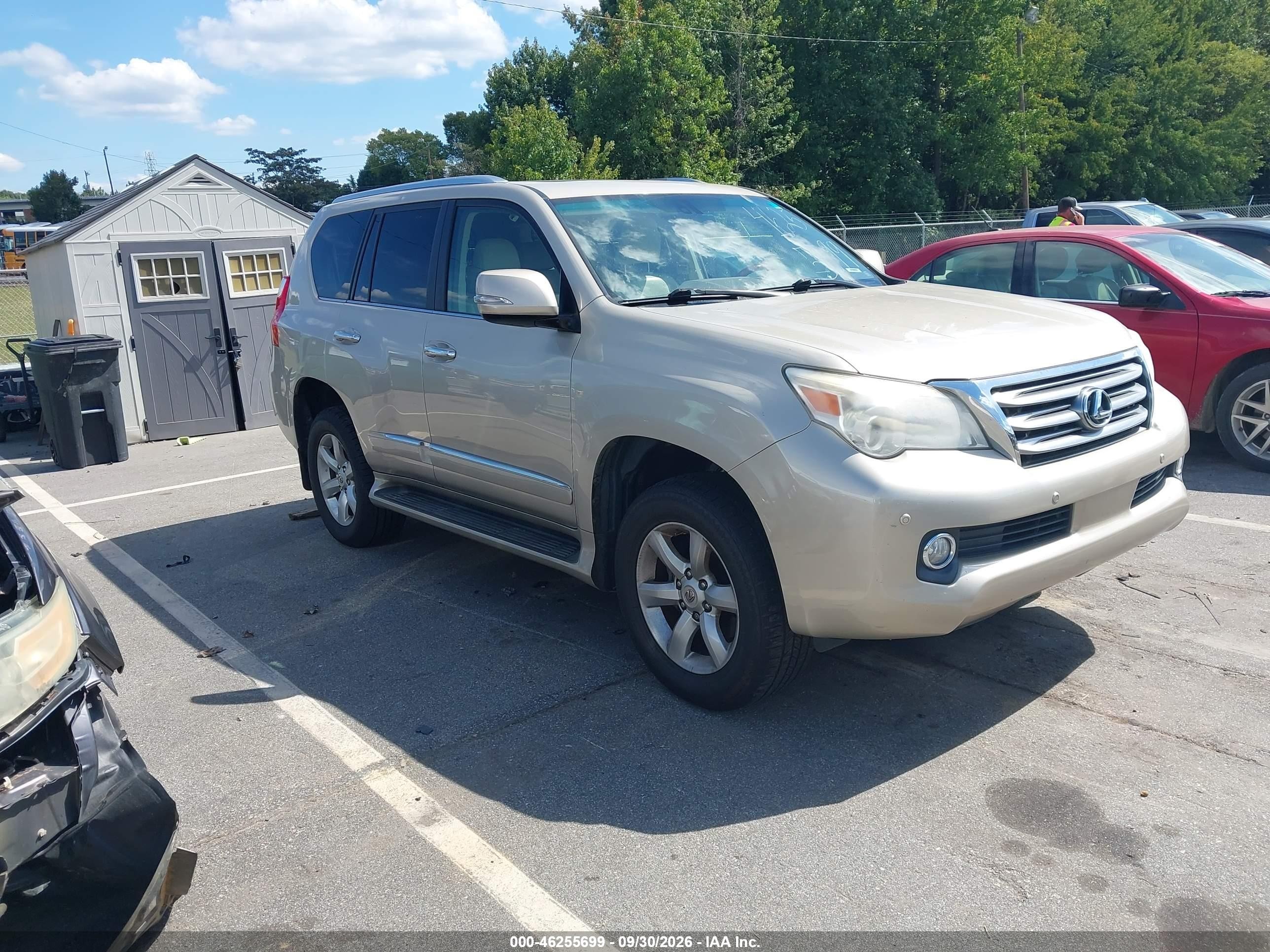 2012 Lexus GX 460 VIN JTJBM7FX0C5048032 — IAAI salvage auction photo