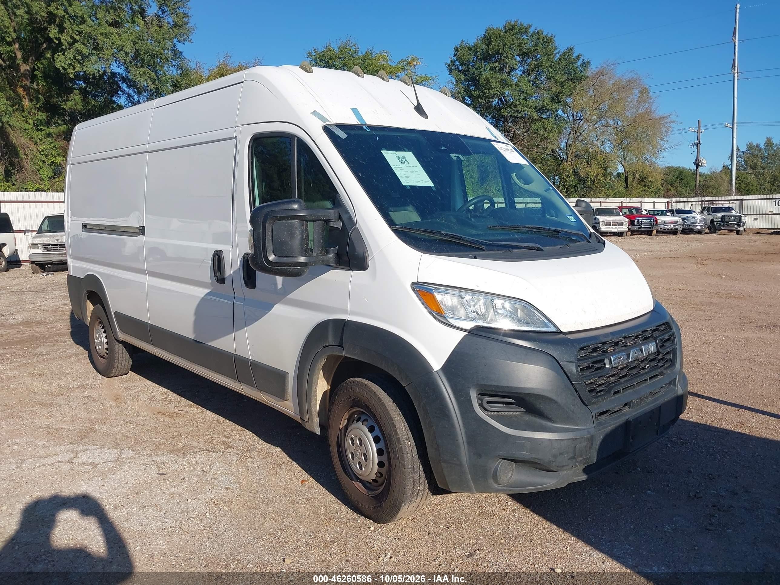 2023 Ram ProMaster 2500 VIN 3C6LRVDGXPE594130 — IAAI salvage auction photo