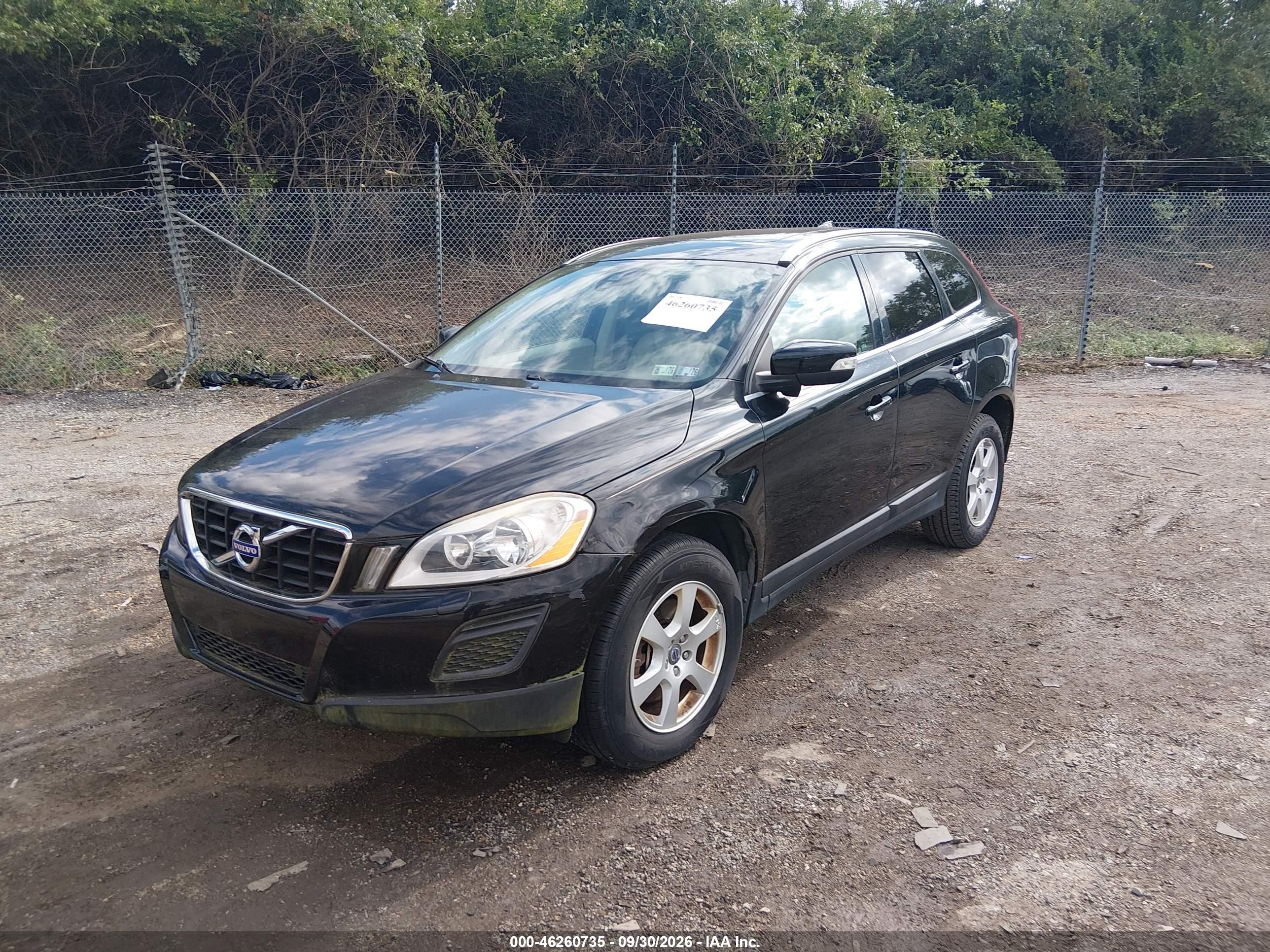 2012 Volvo Xc60 VIN YV4940DZ4C2256085 IAAI salvage auction — Normal Wear, Clear (Pennsylvania), sold $875 on 2026-10-19 (photo 2)